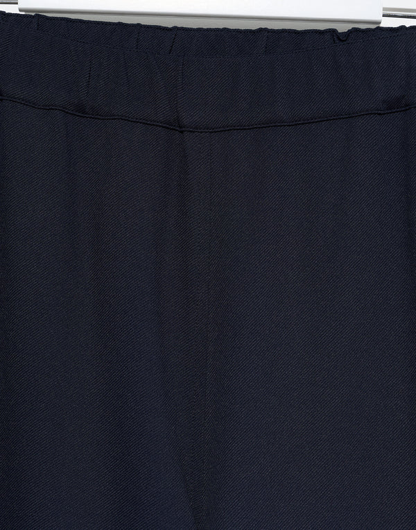 Ink Stretch Twill Wide Leg Pants