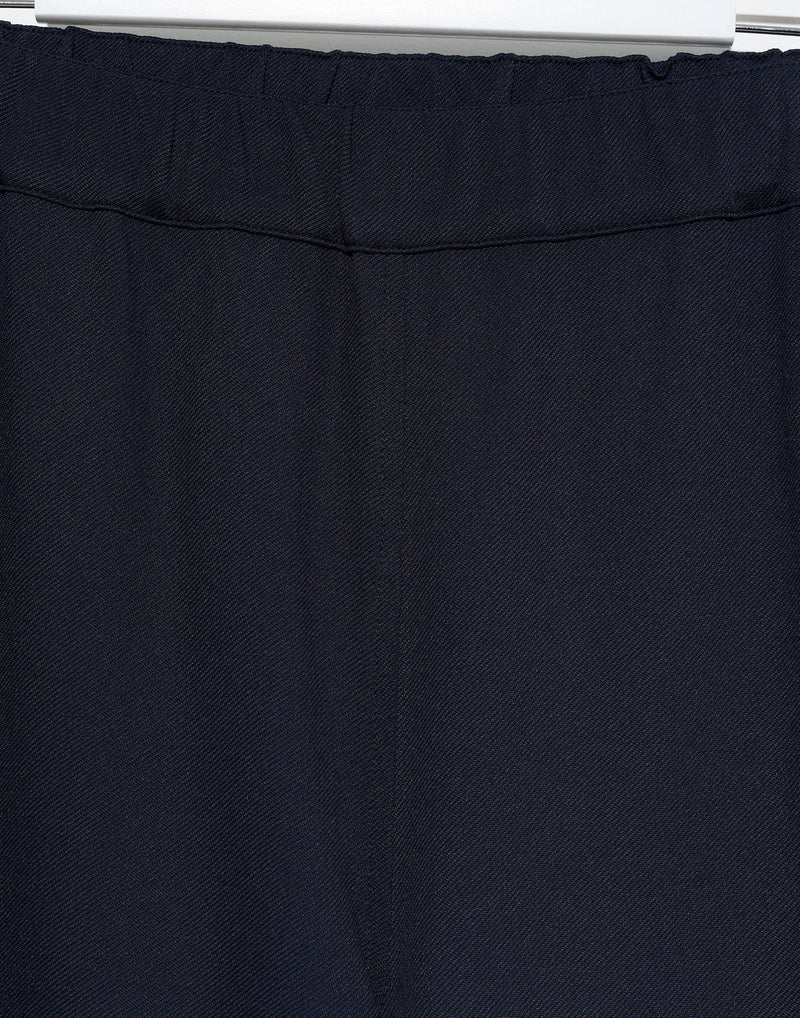 Ink Stretch Twill Wide Leg Pants