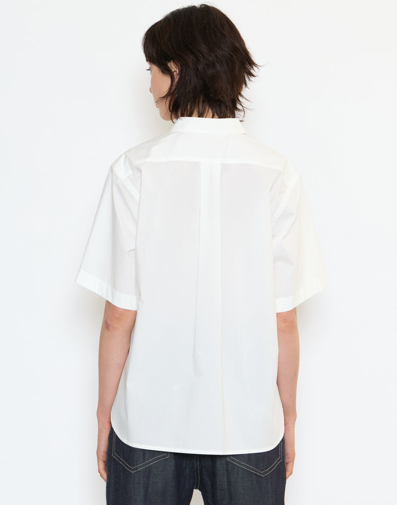 Off White Cotton Belem Shirt