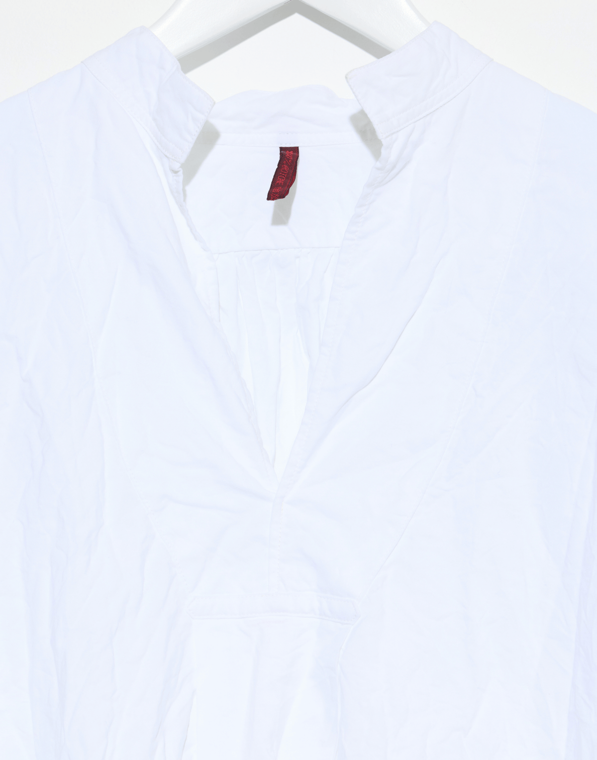 White Cotton Kora Lavato Top