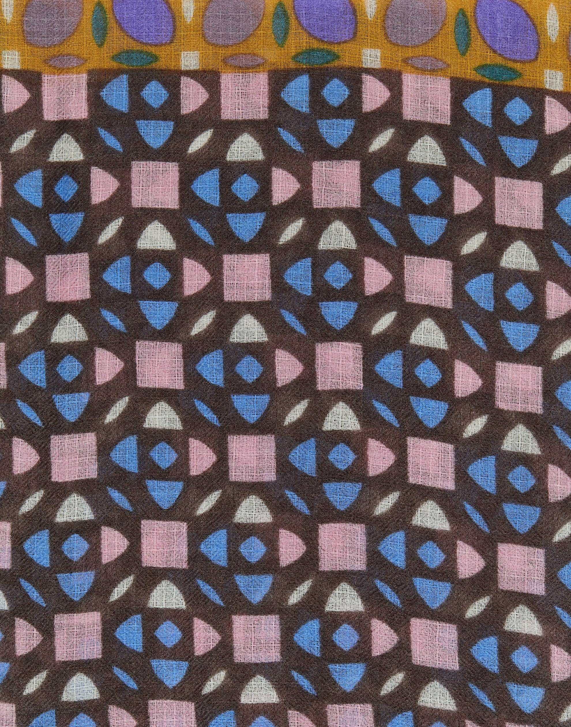 Marigold Wool & Cashmere Blend Square Scarf