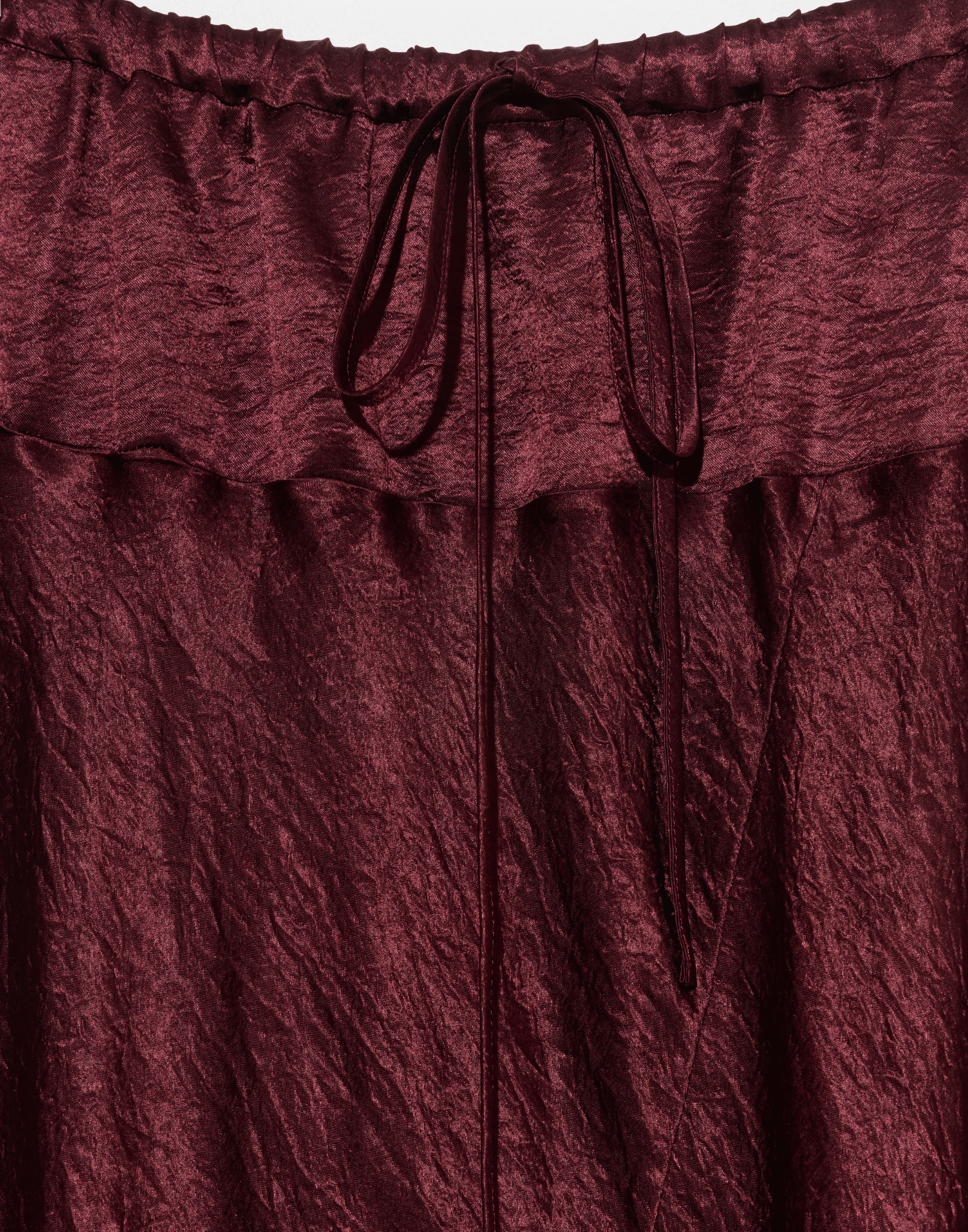 Merlot Rayon New Luster Skirt