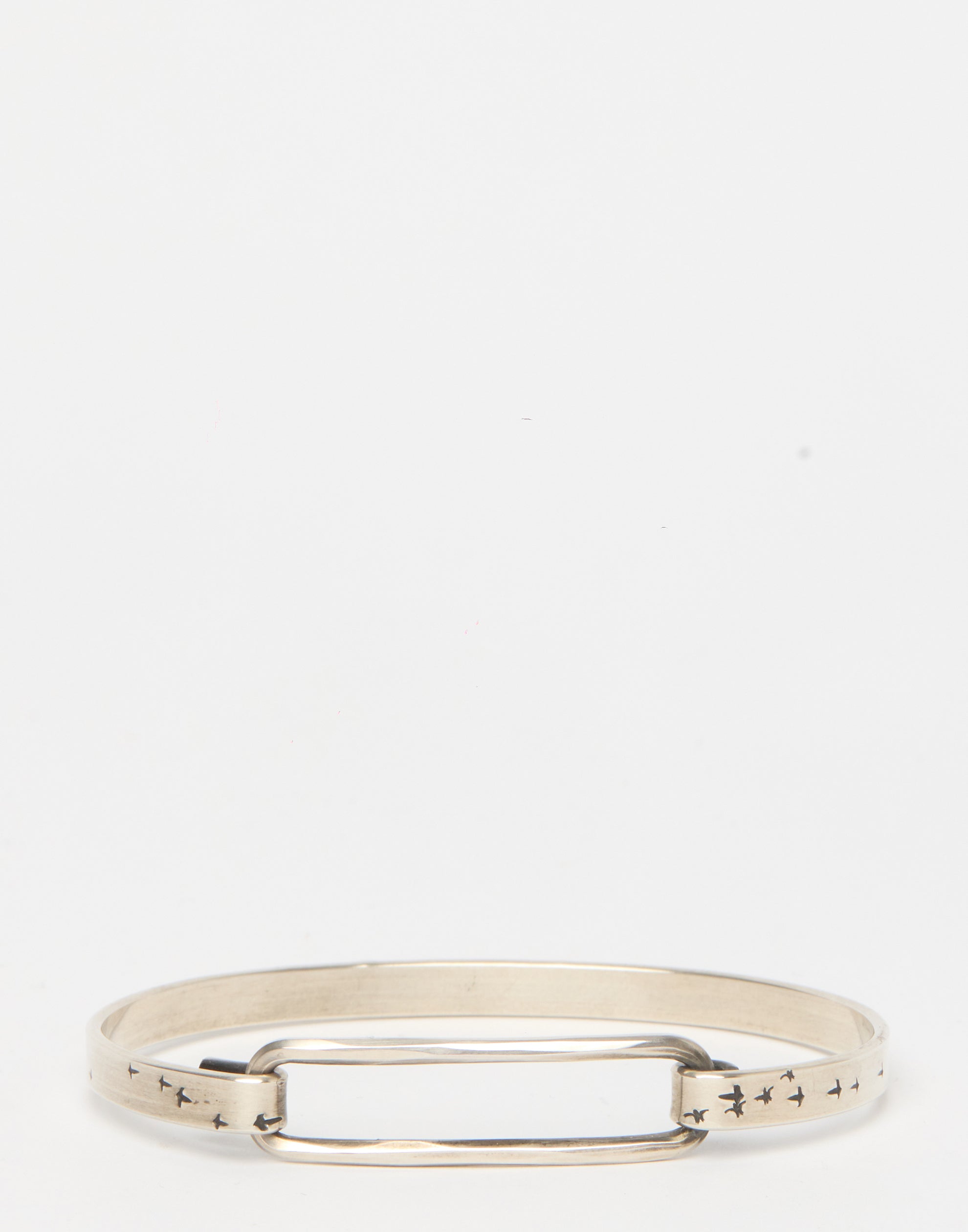 Silver Bird in Flight Bangle