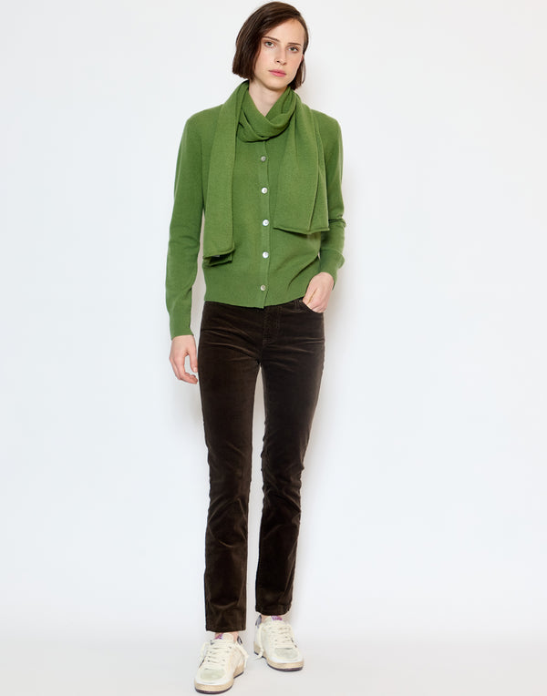 Kaffir Green Cashmere Everyday Scarf