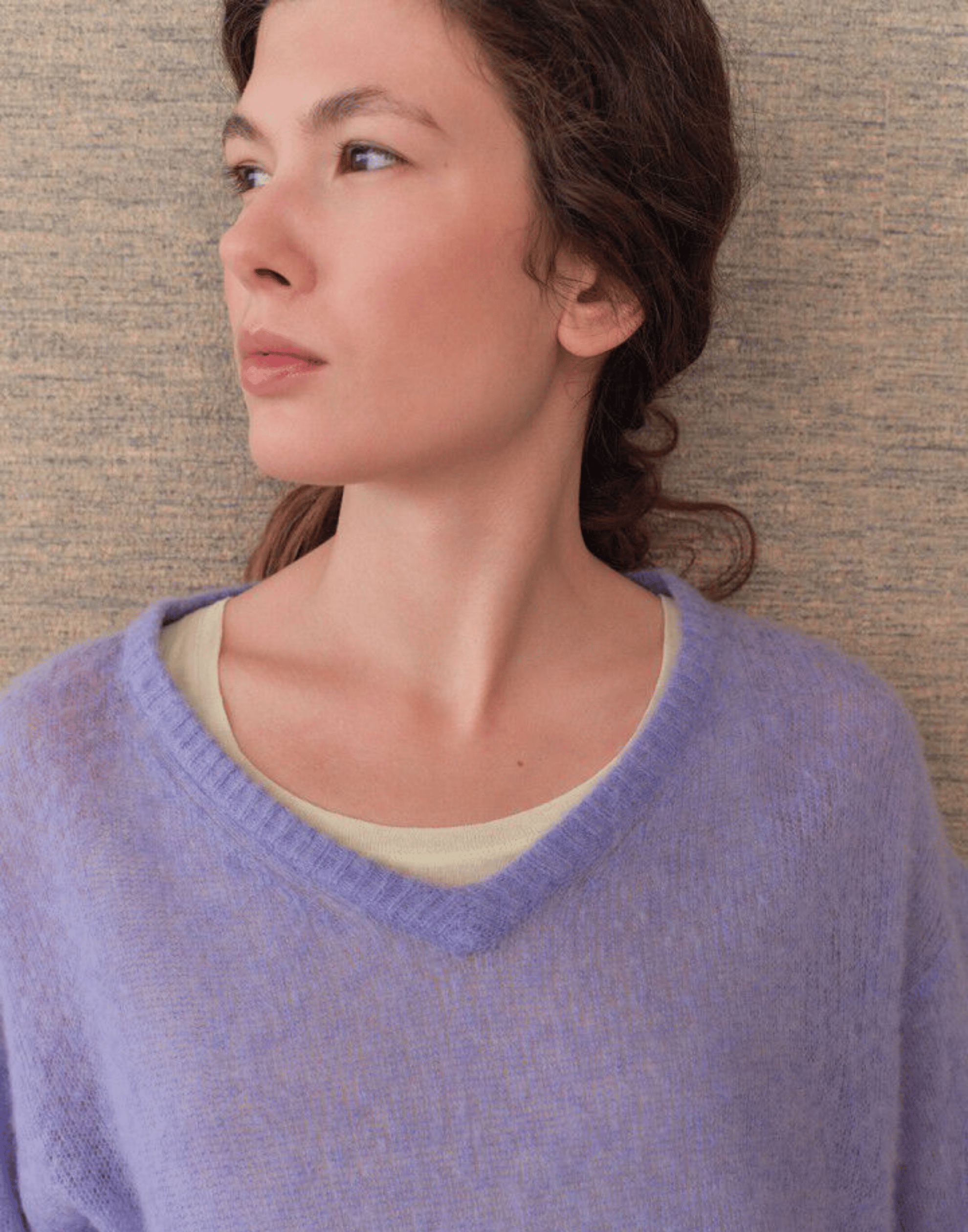 Provence Wool Cashmere Blend Bodyrow Pullover