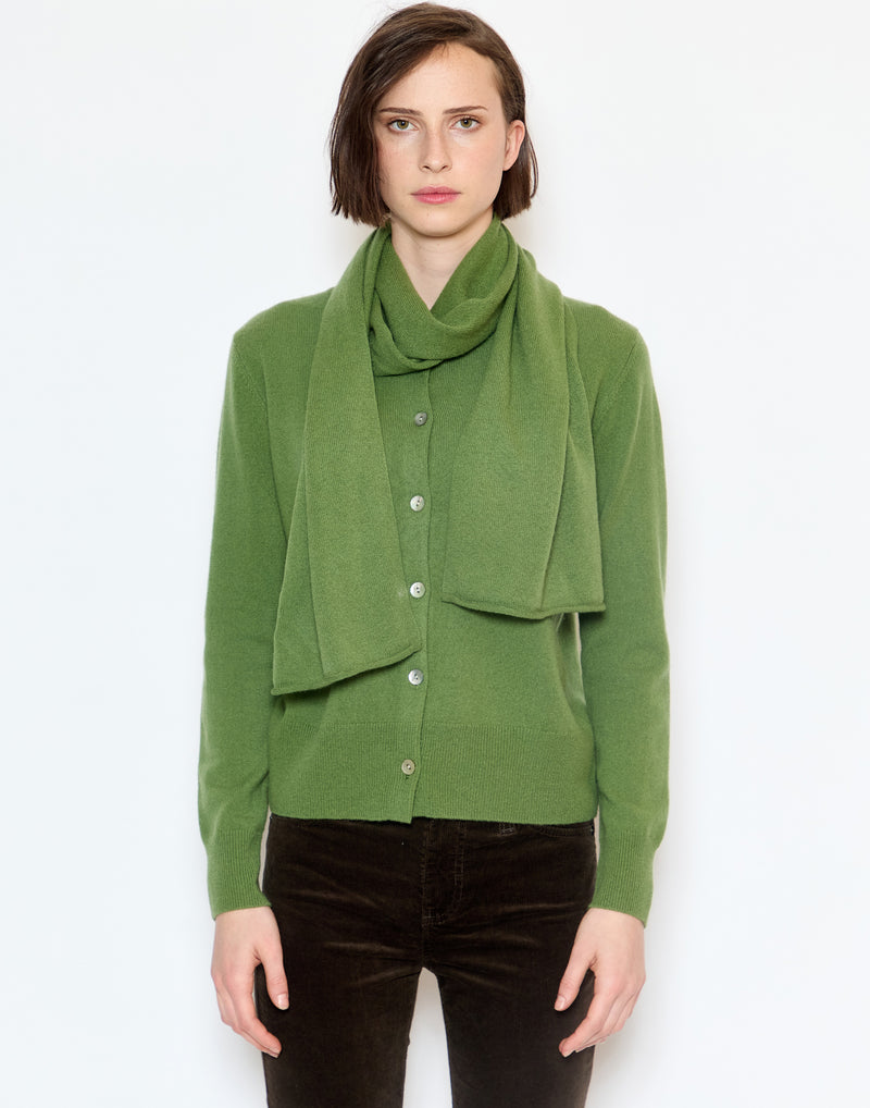 Kaffir Green Cashmere Everyday Scarf