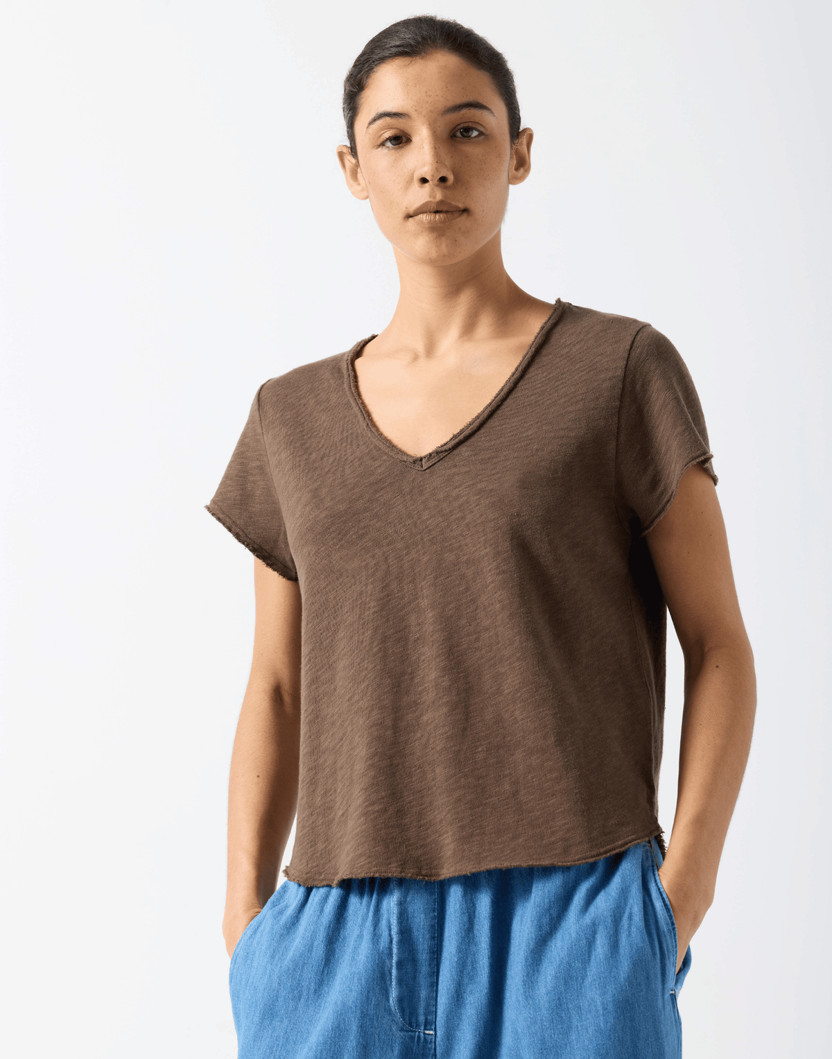 Vintage Chestnut Cotton Sonoma T-Shirt
