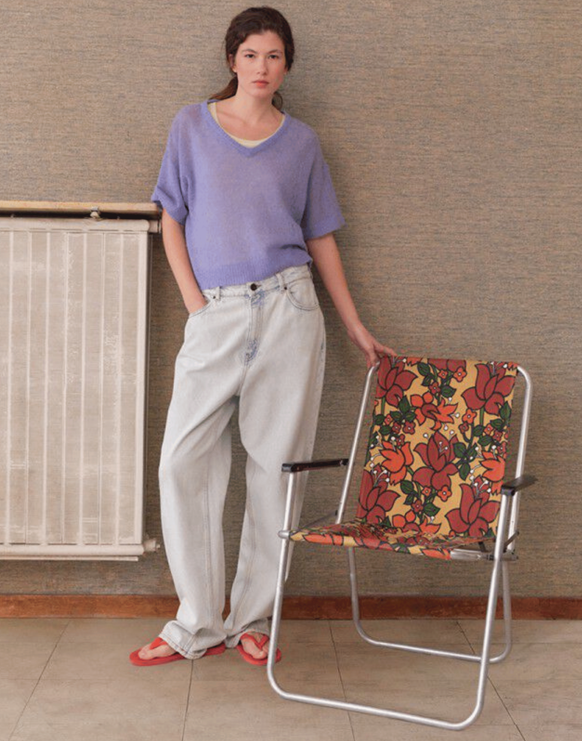 Provence Wool Cashmere Blend Bodyrow Pullover