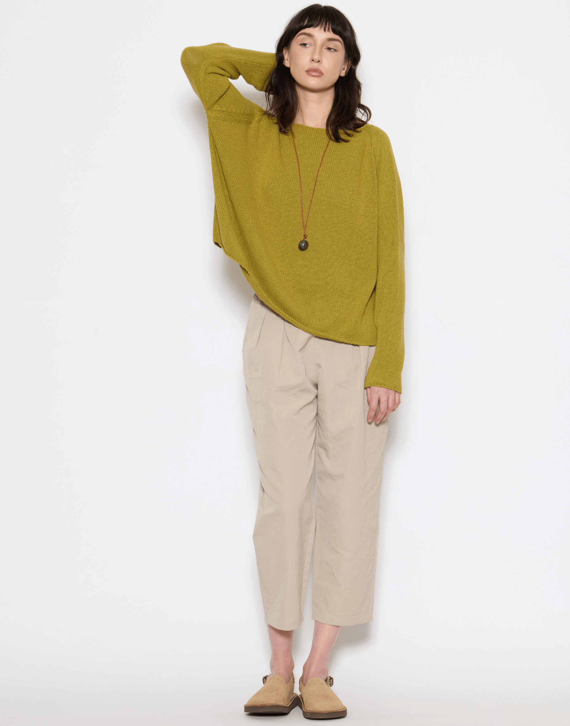 Olio Silk Knitted Pullover