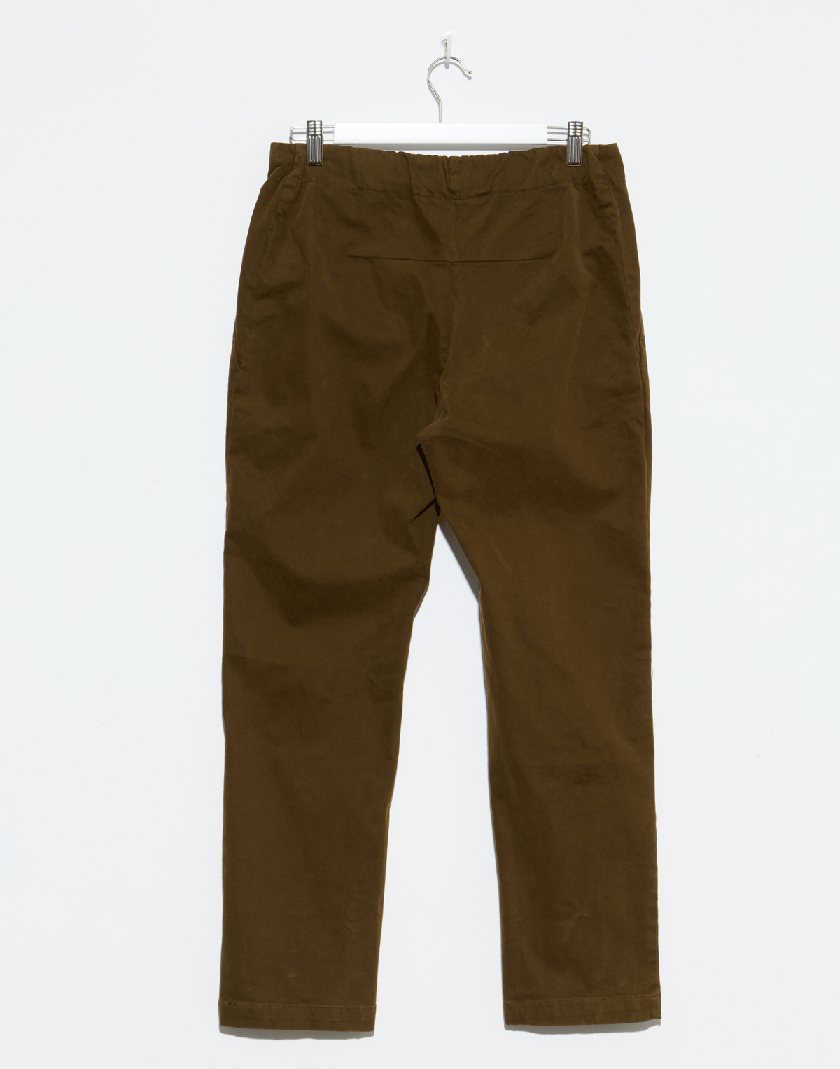 Brown Cotton Peggy Pants