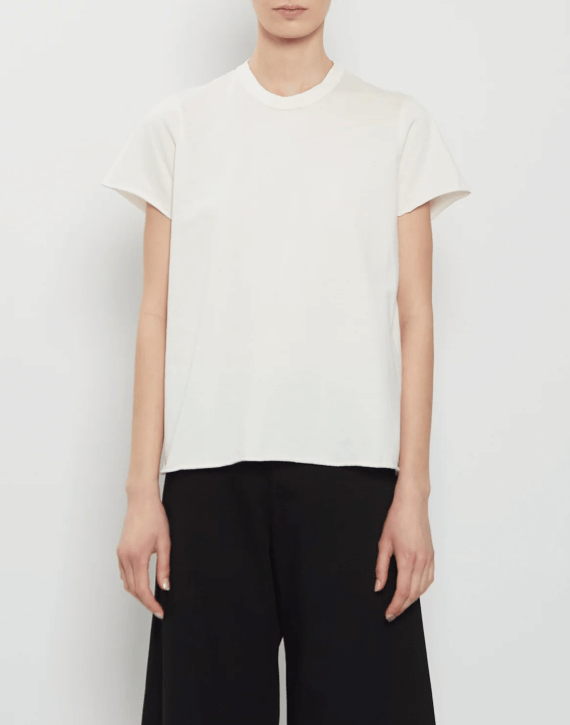 Avorio Cotton Maglia Rico T-Shirt