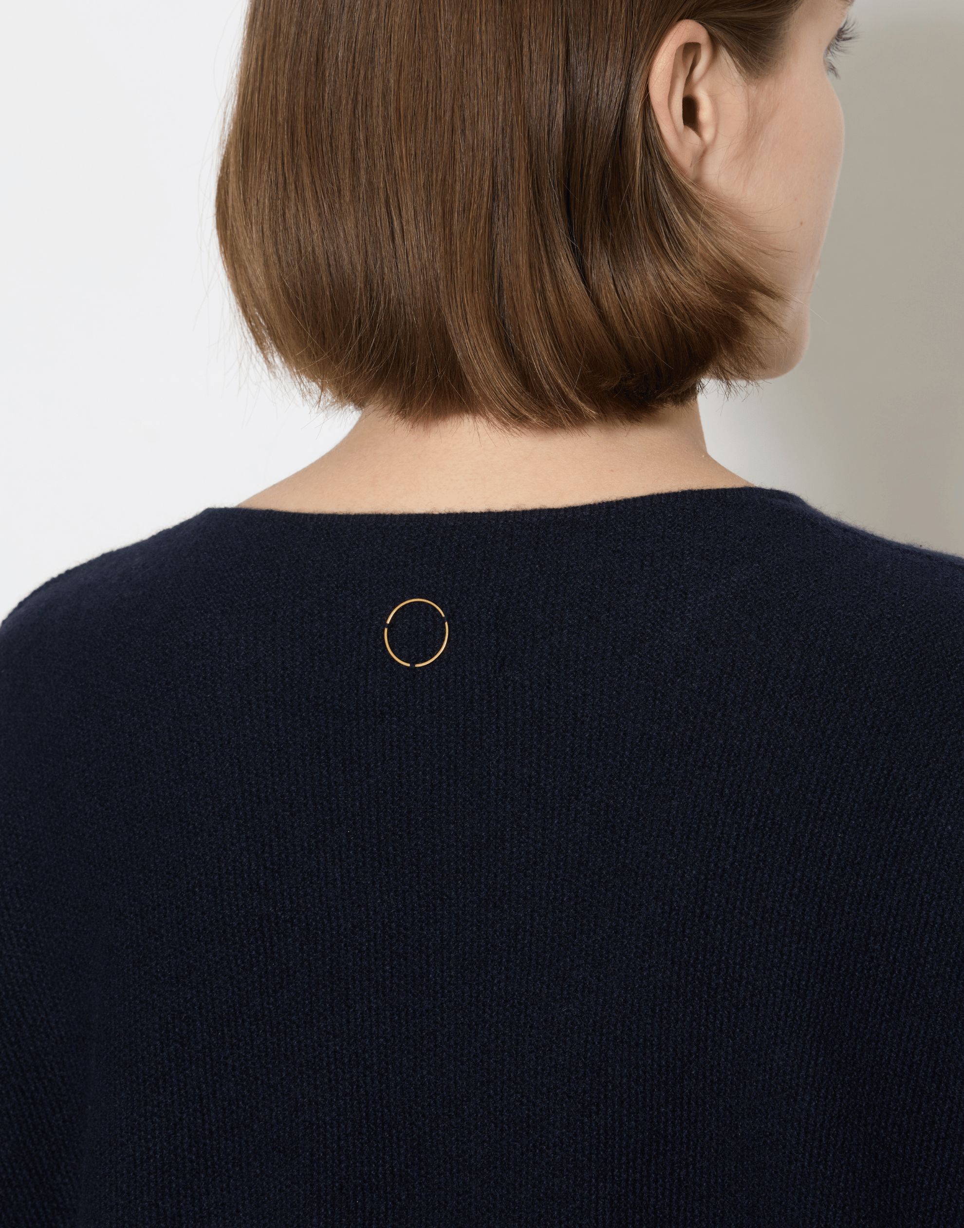 Ocean Blue Cashmere Bagi Pullover