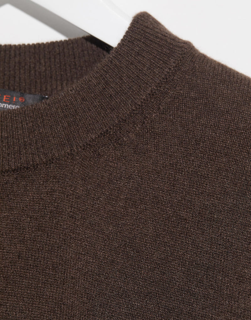 Peat Green Cashmere Moura Pullover
