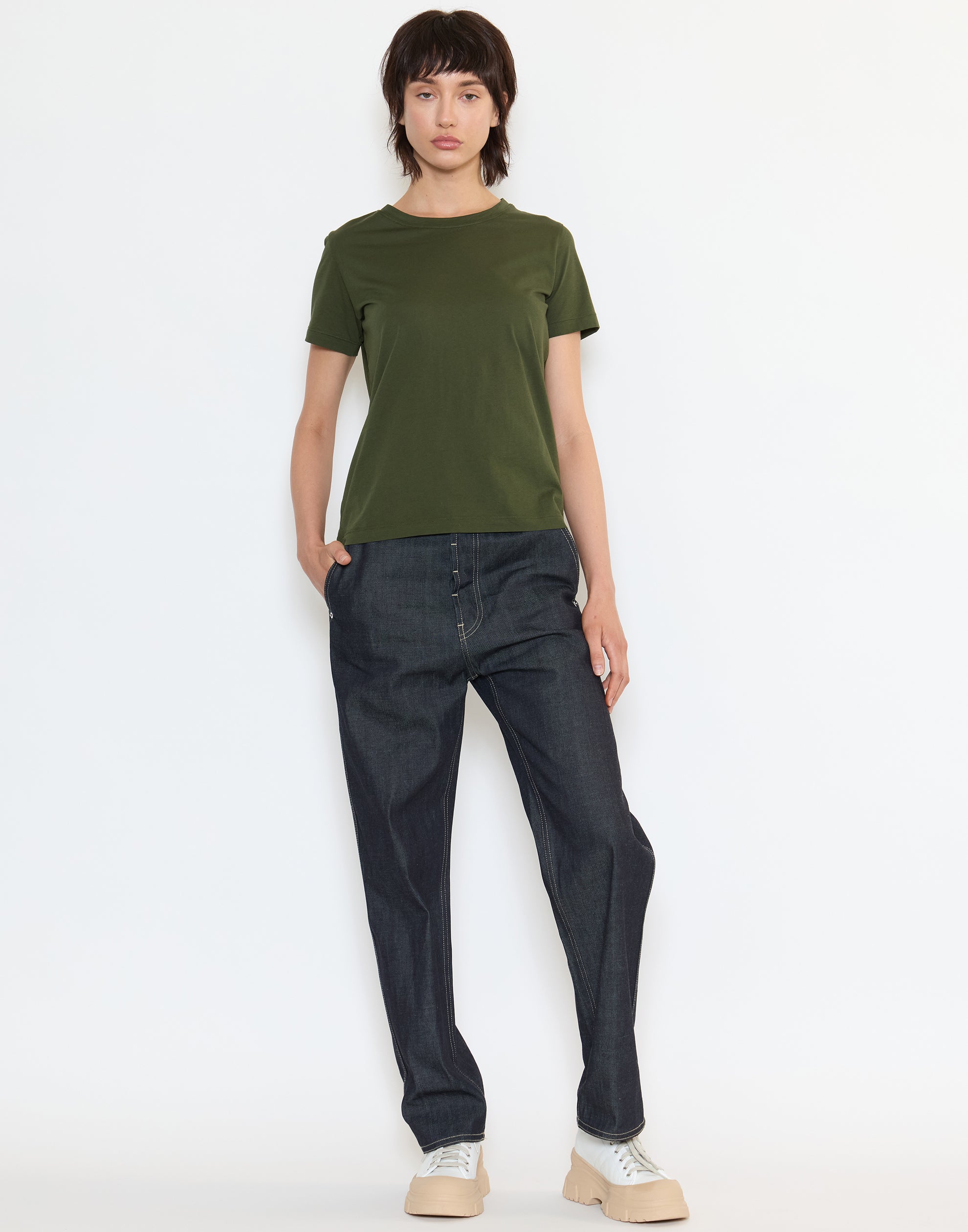 Seaweed Cotton Turin T-Shirt