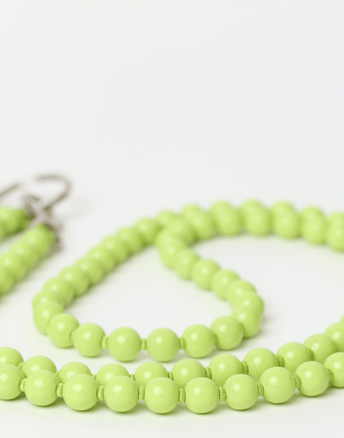 Lime Green Phone Necklace