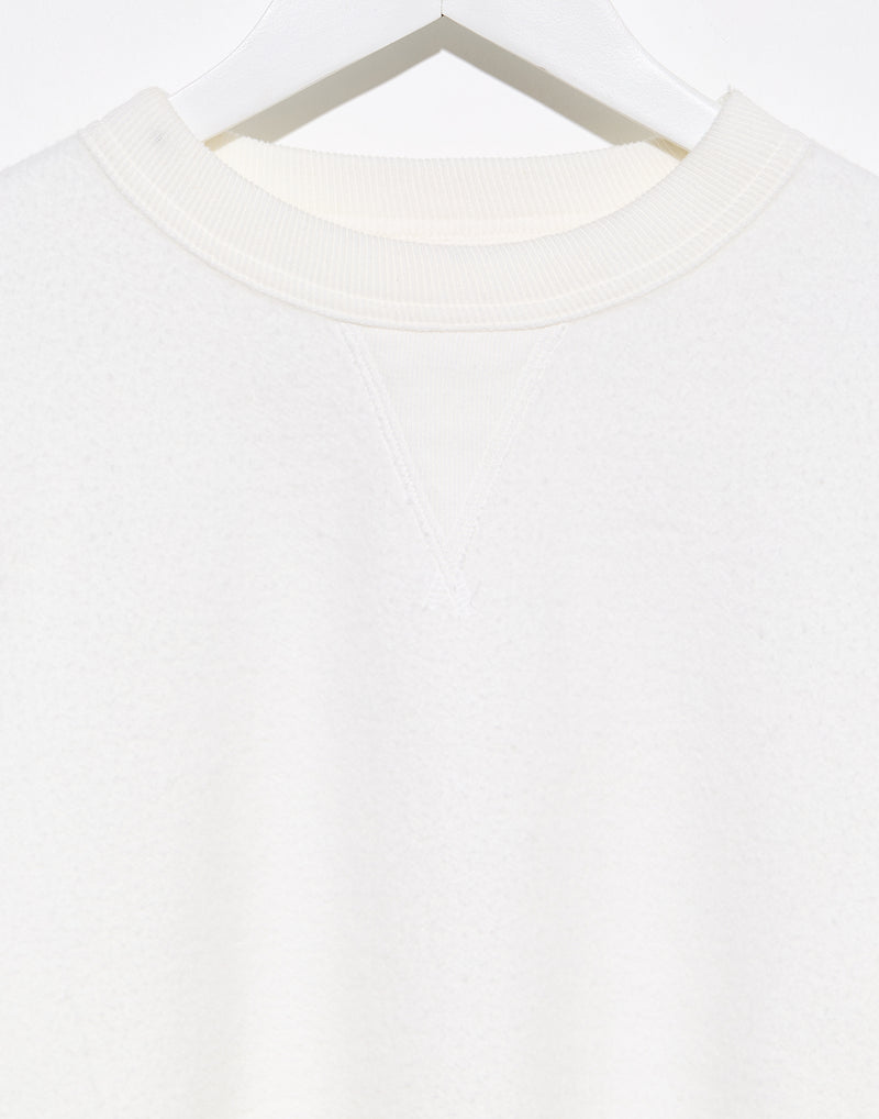Off White Cotton Hina Sweatshirt