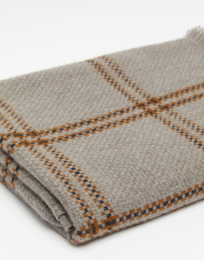 Warm Grey Sutai Nomad Blanket