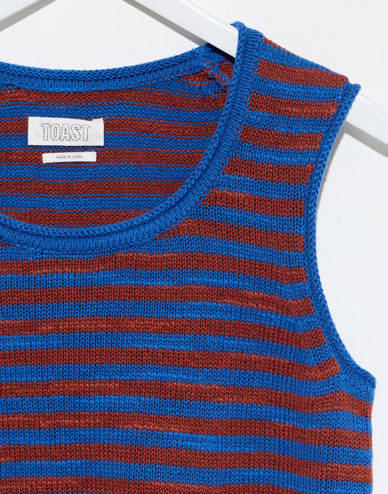 Bluebird Linen & Cotton Knit Vest