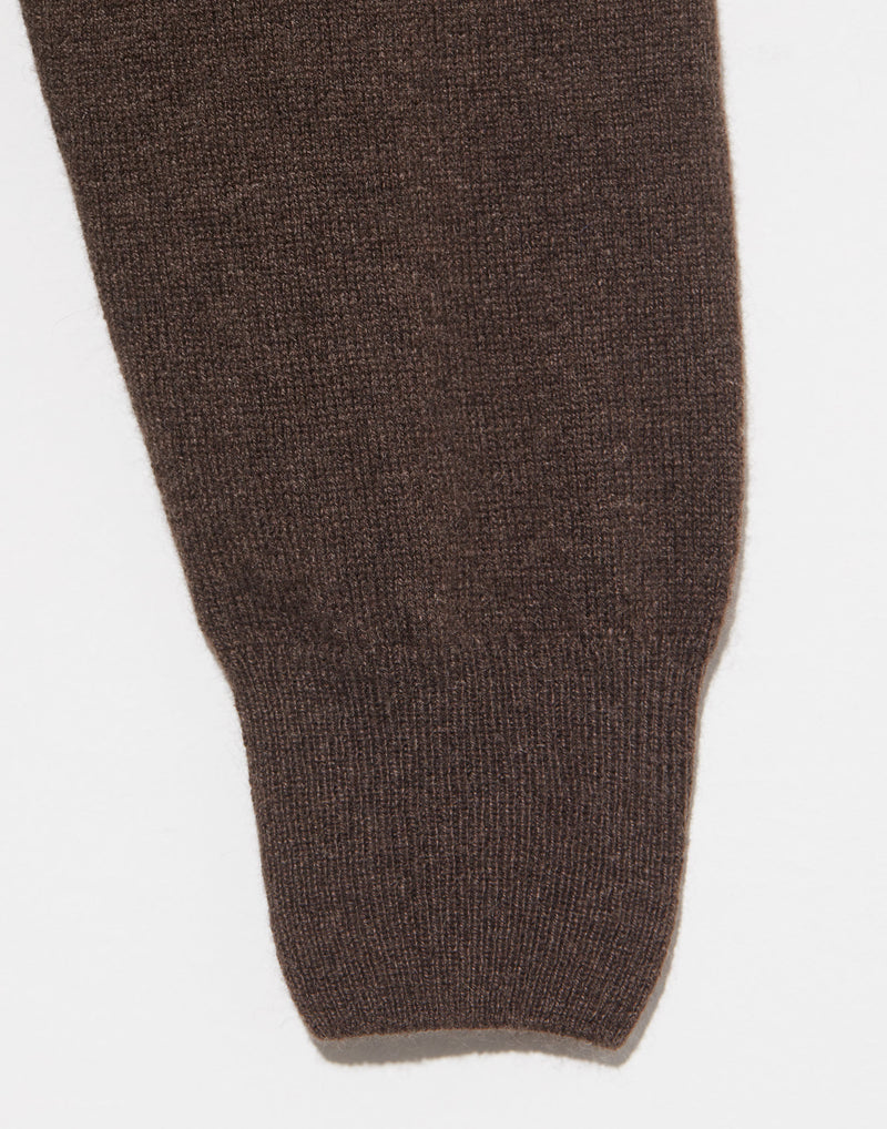 Peat Green Cashmere Moura Pullover