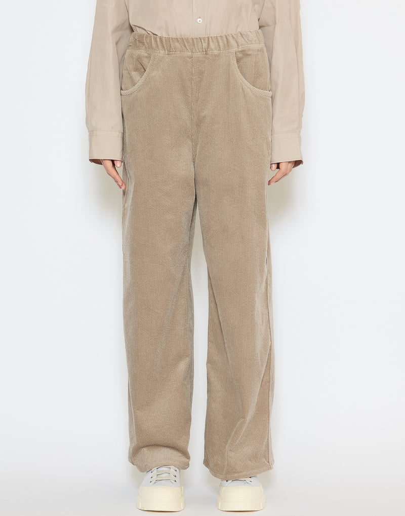 Sand Cotton Corduroy Pistis Pants
