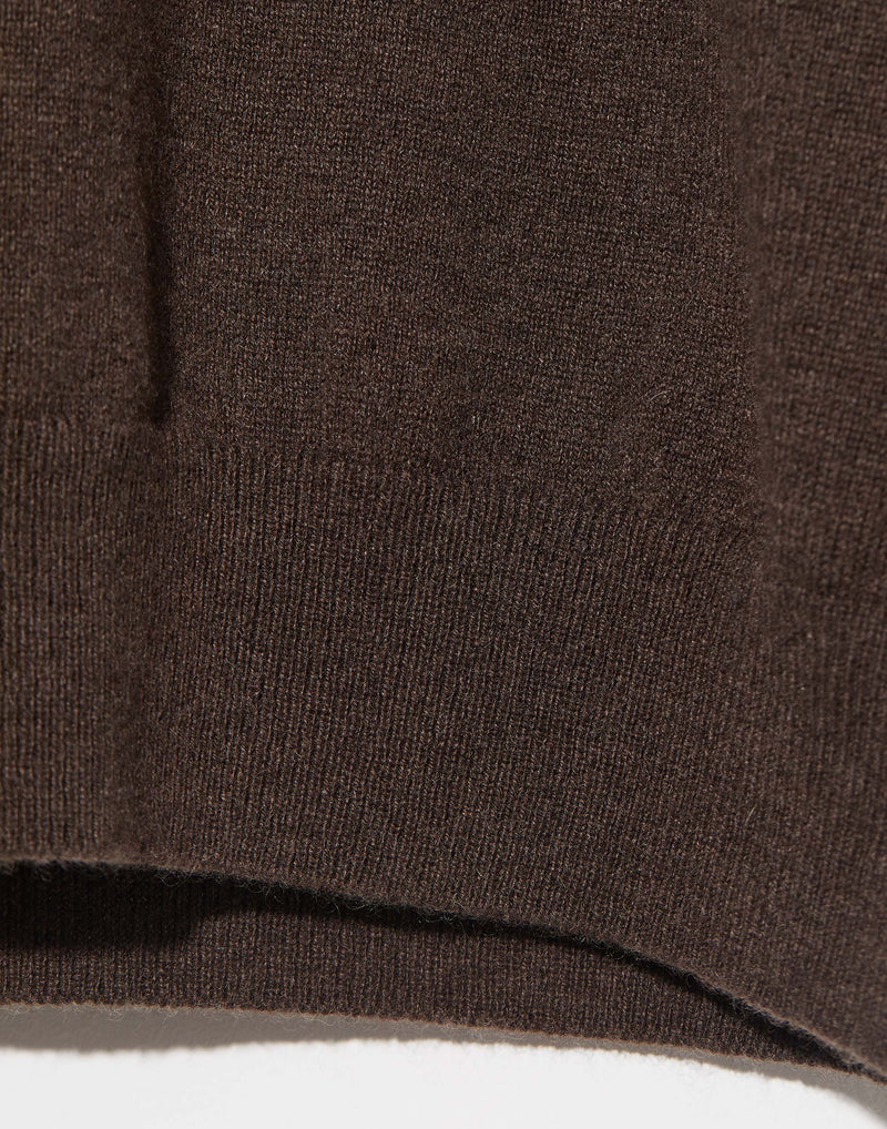 Peat Green Cashmere Moura Pullover