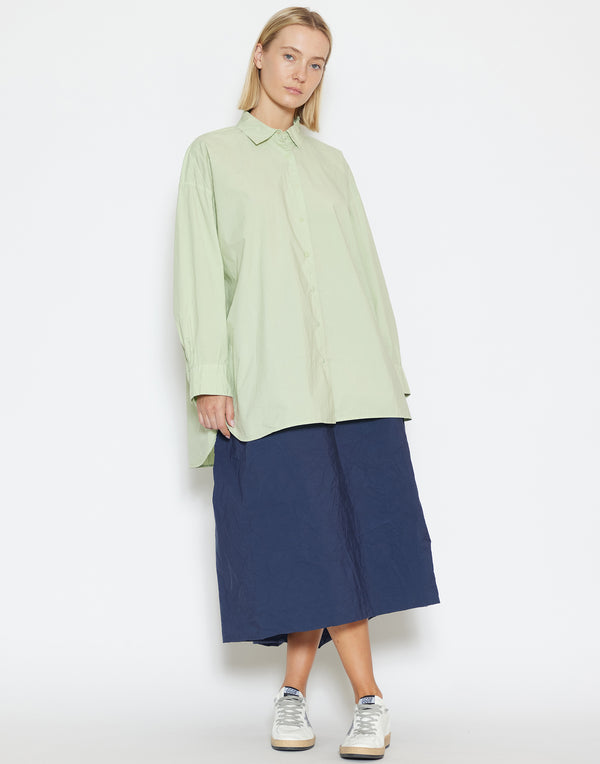 Jade Green Cotton Hamnet Shirt