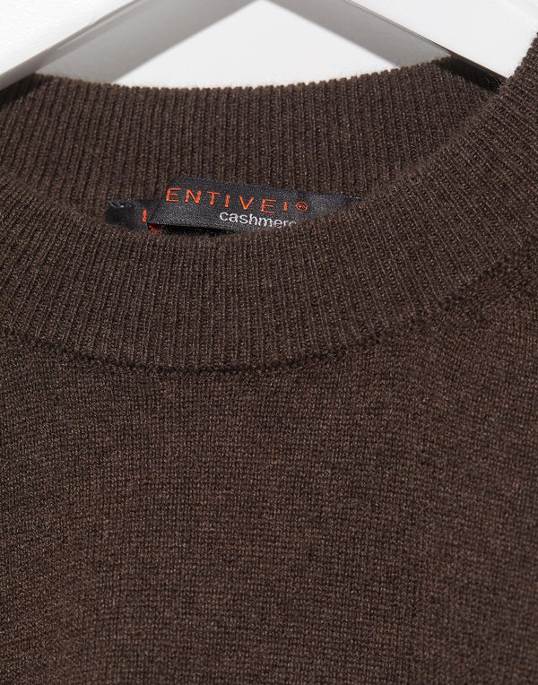 Peat Green Cashmere Moura Pullover