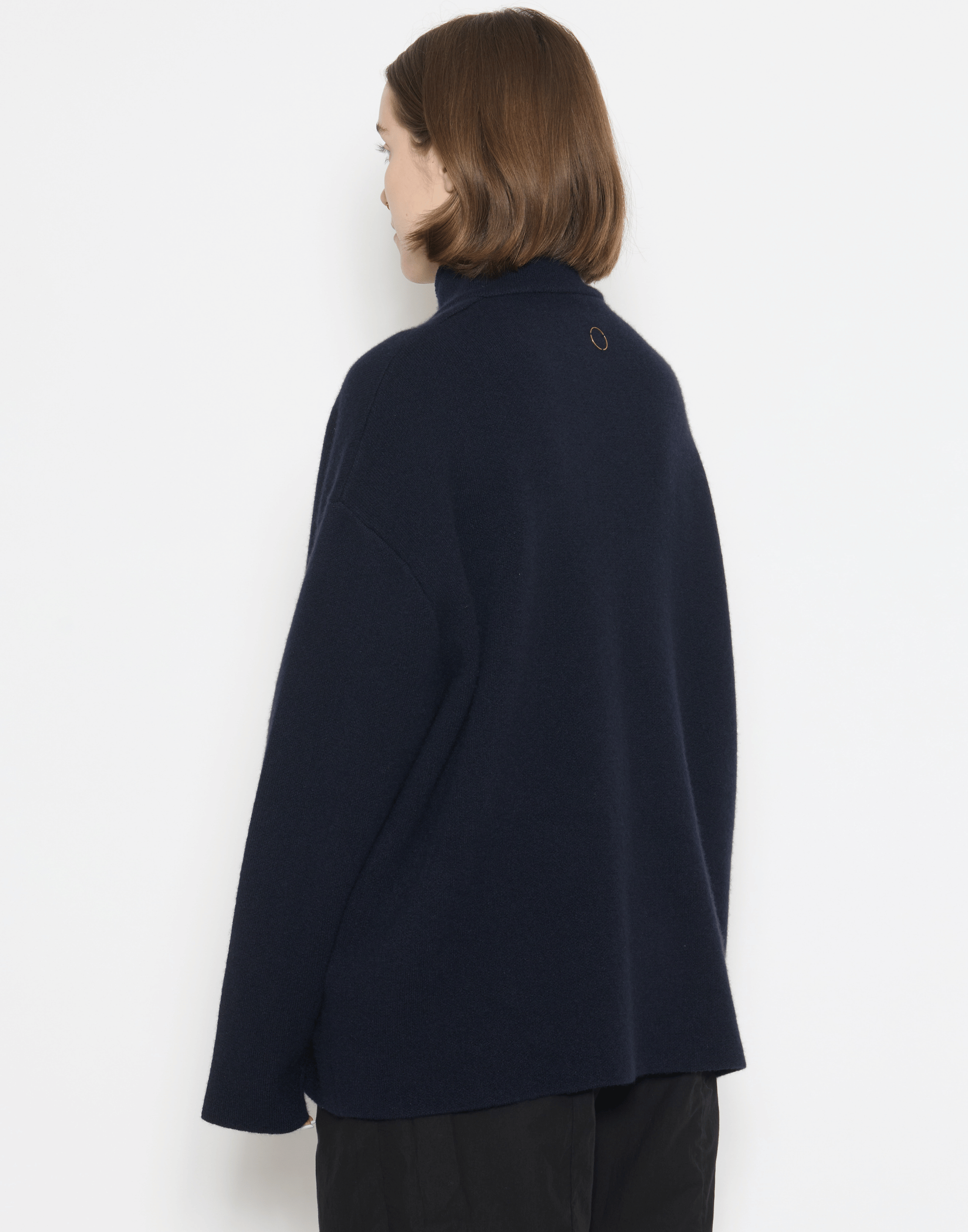Ocean Blue Cashmere Wind Jacket