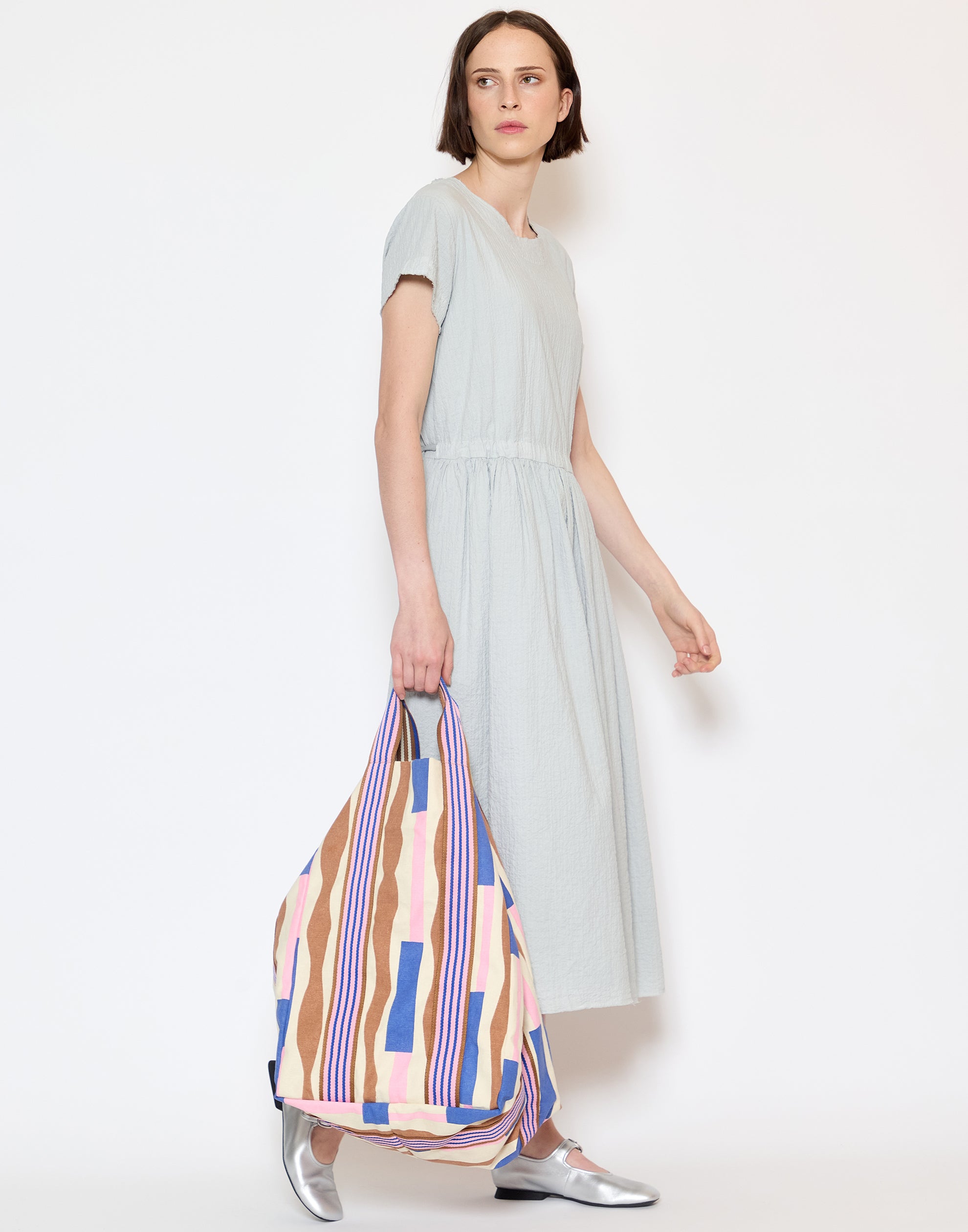 Lavender Cotton Canvas Tote Bag