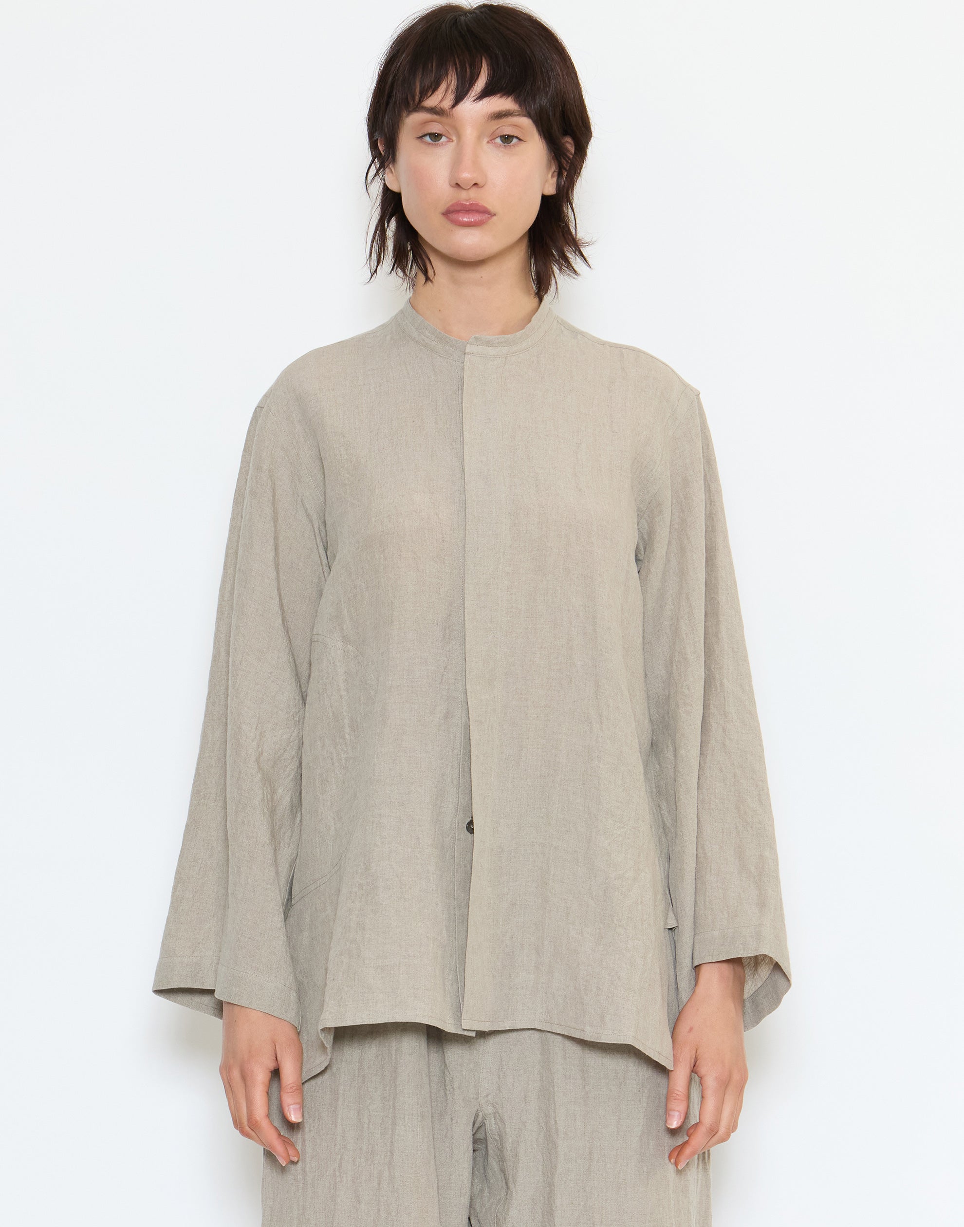Natural Linen Belgrade Shirt