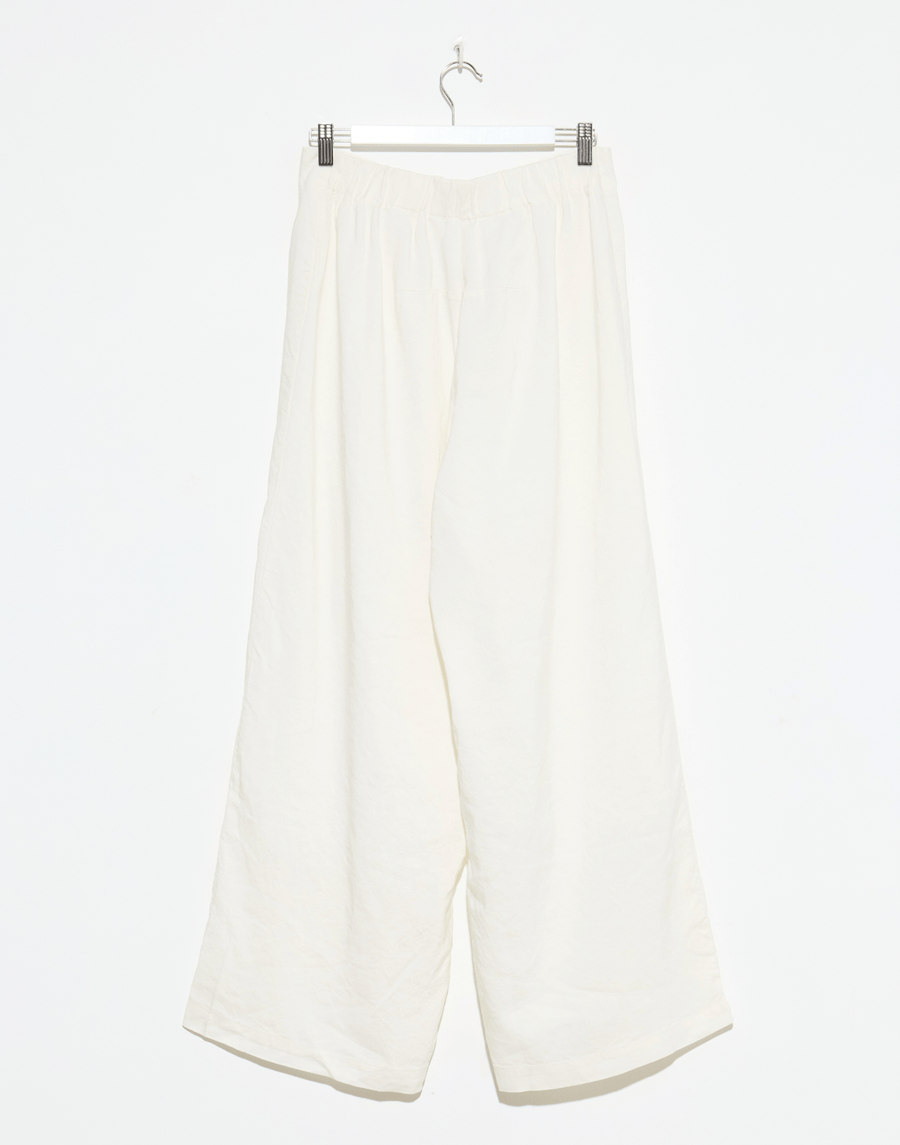 Natural Linen & Silk Prunella Pants