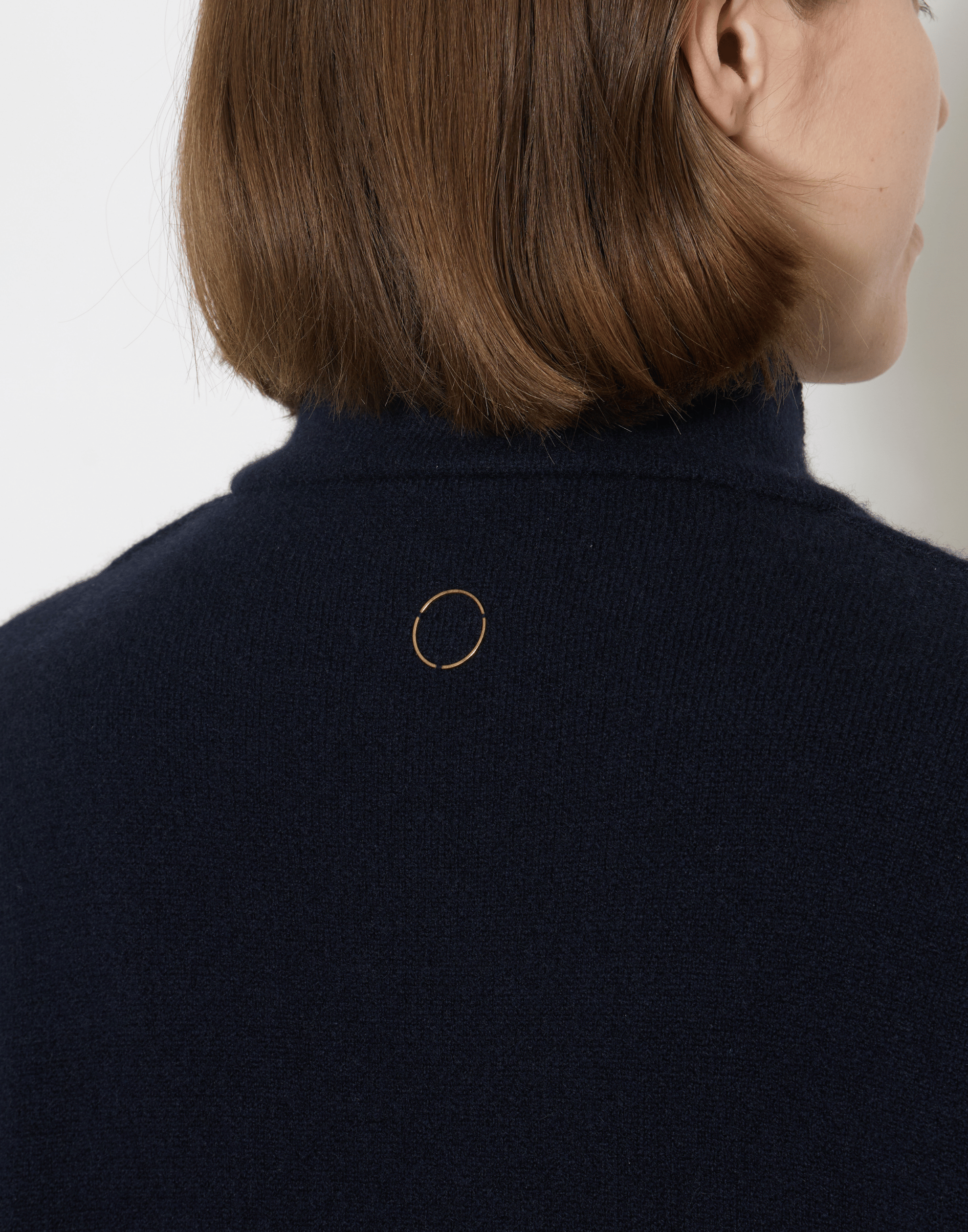 Ocean Blue Cashmere Wind Jacket