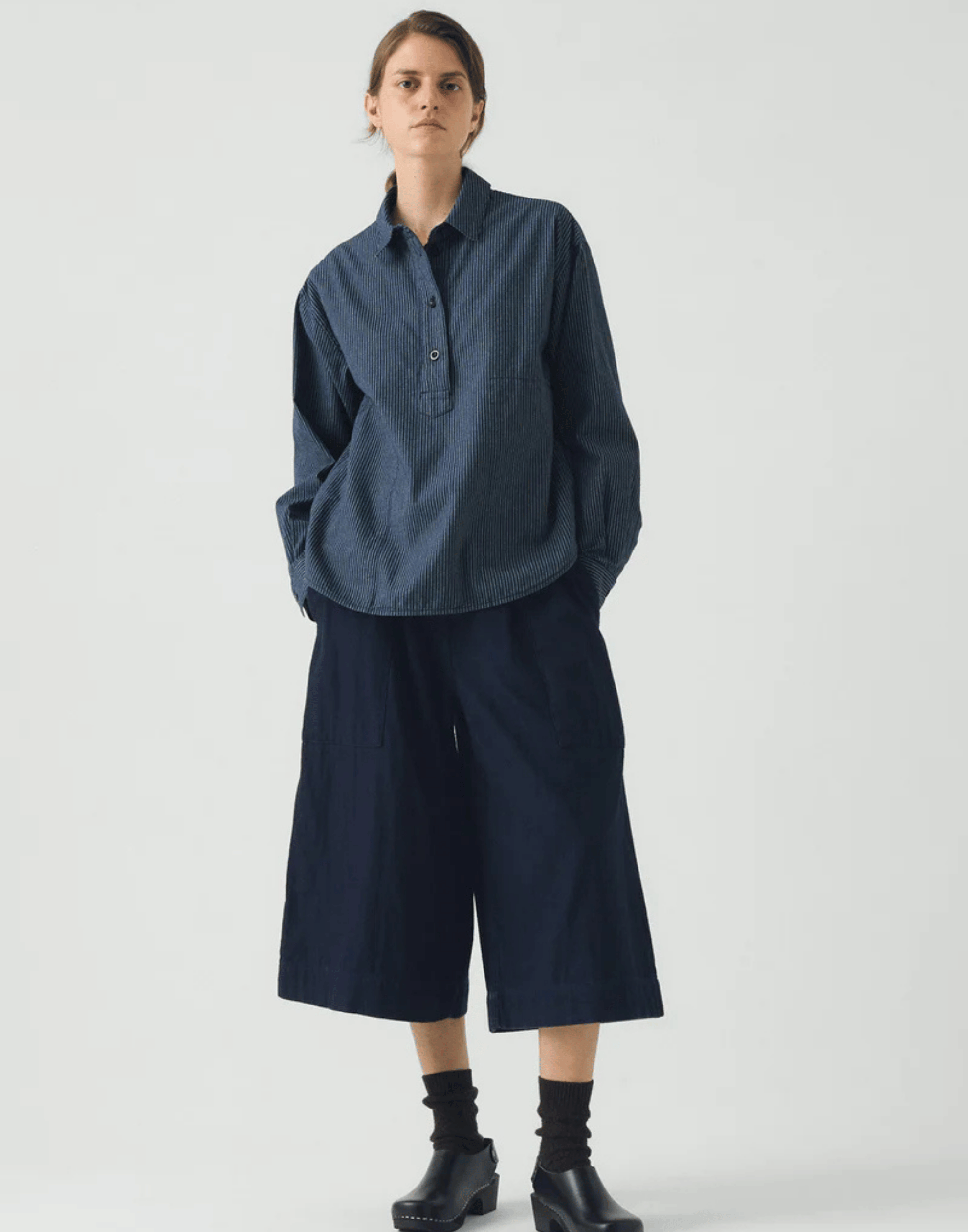 Japanese Indigo Denim Culottes
