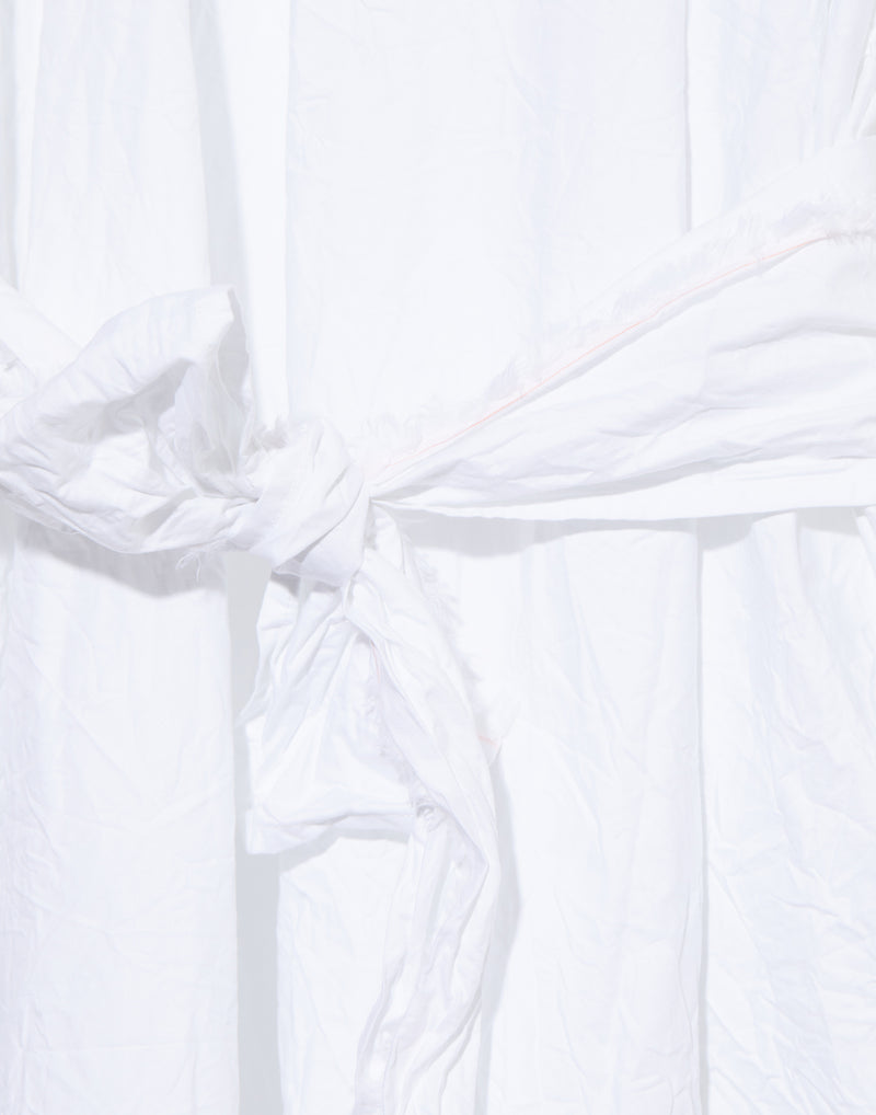 White Cotton Luciana Rossella Dress
