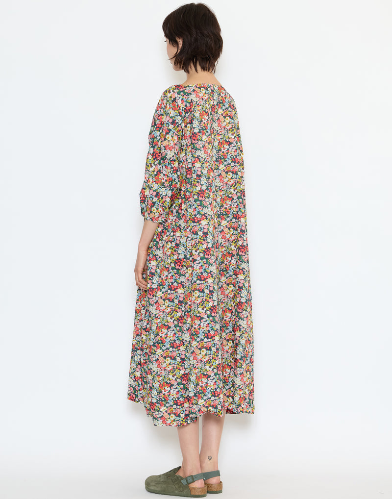 Multicolour Floral Cotton Newpride Lavato Dress