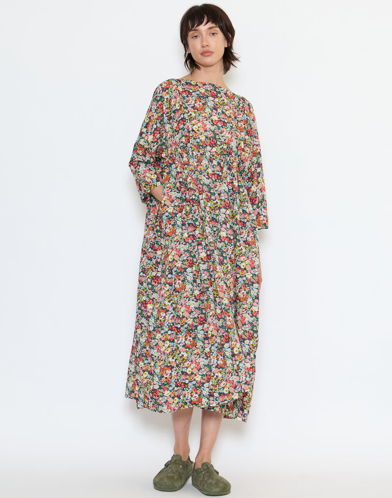 Multicolour Floral Cotton Newpride Lavato Dress