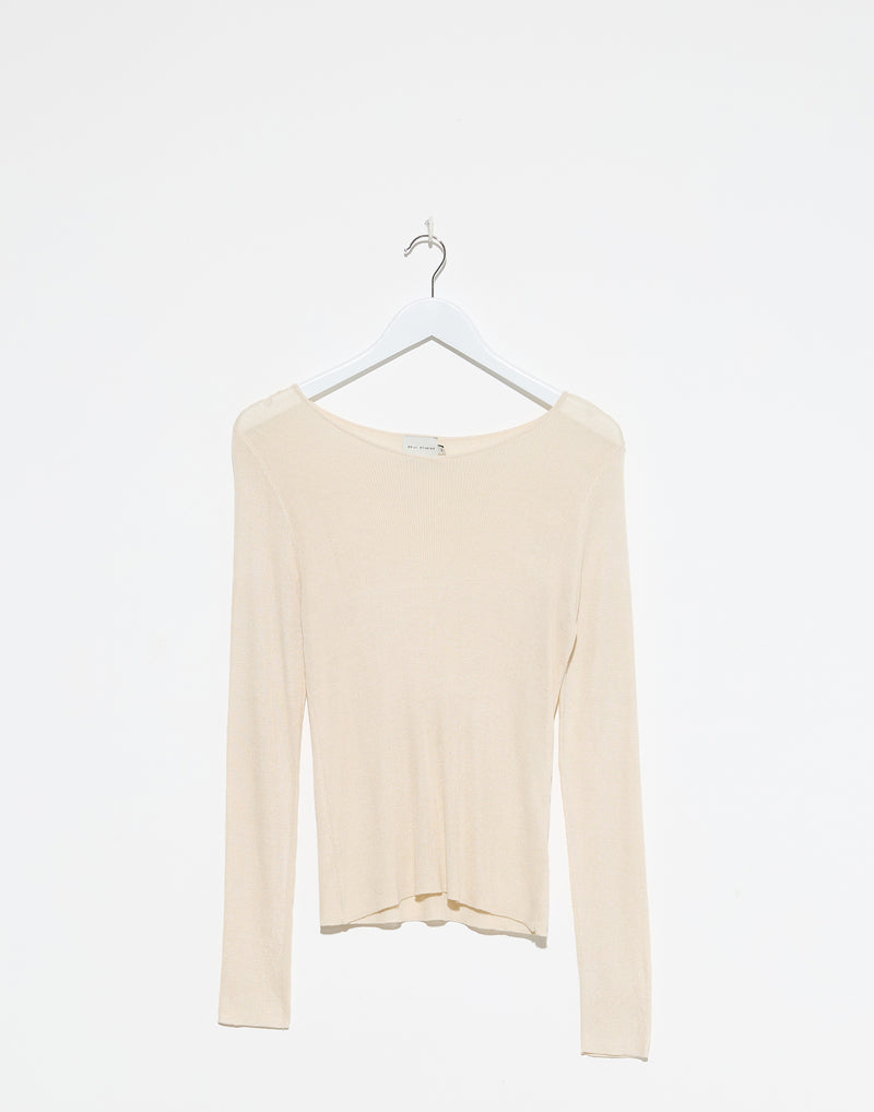 Fawn Viscose Knitted Top