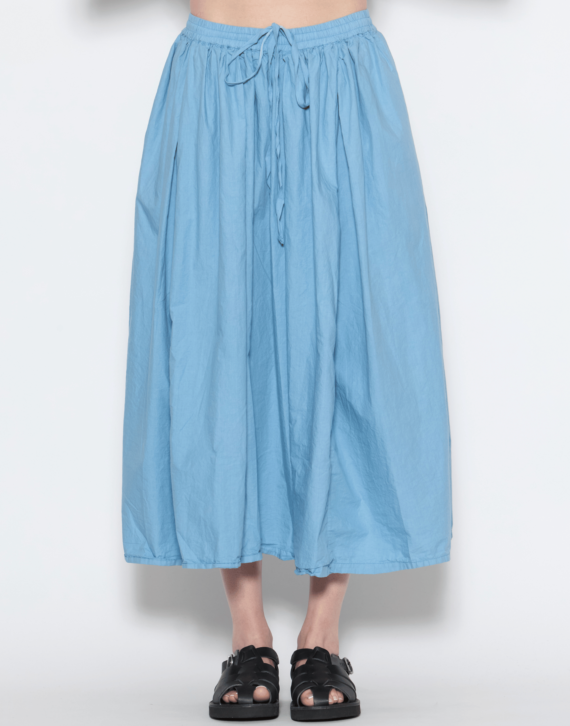 Washed Denim Cotton Ulla Skirt