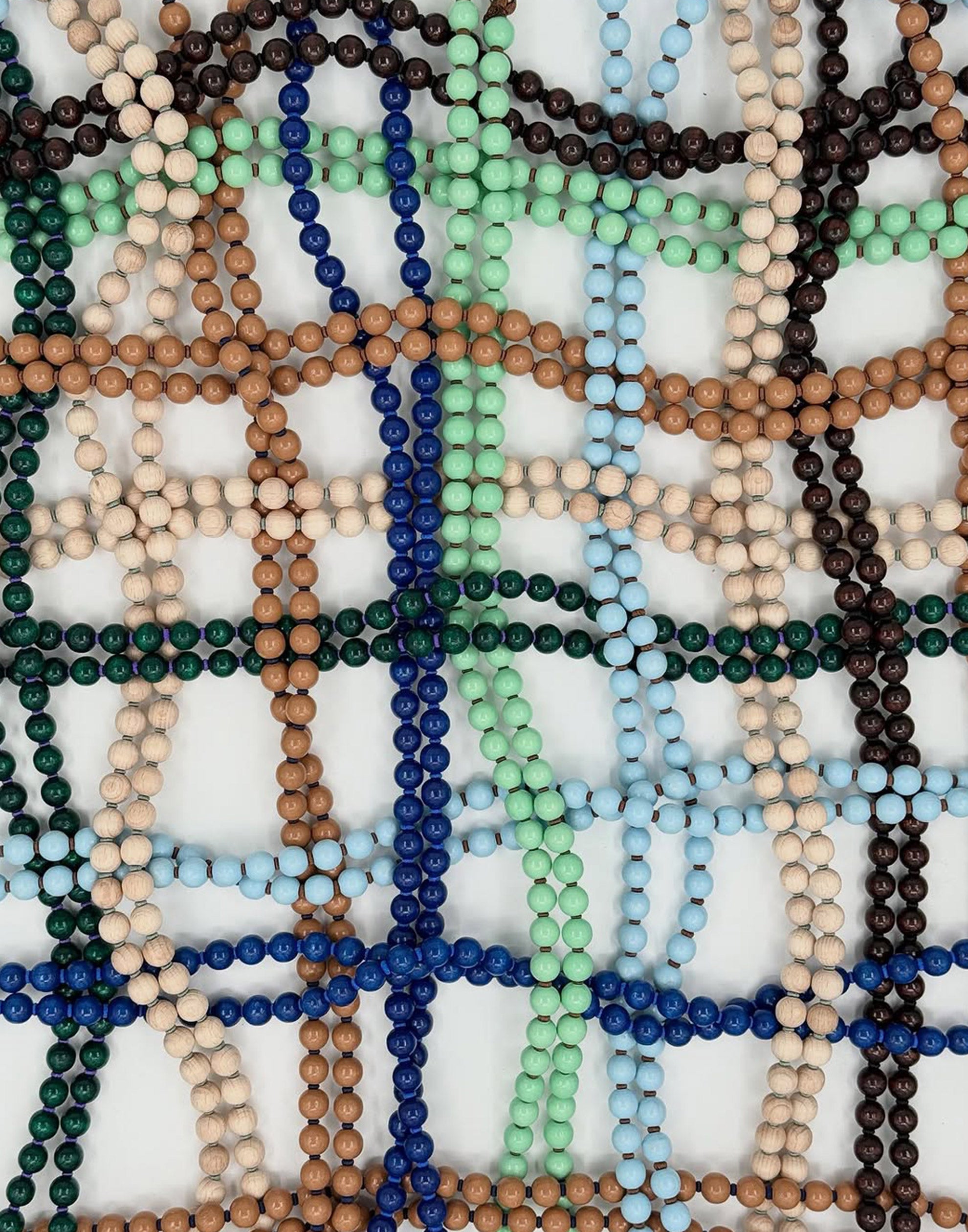 Natural Dark Salvia Phone Necklace