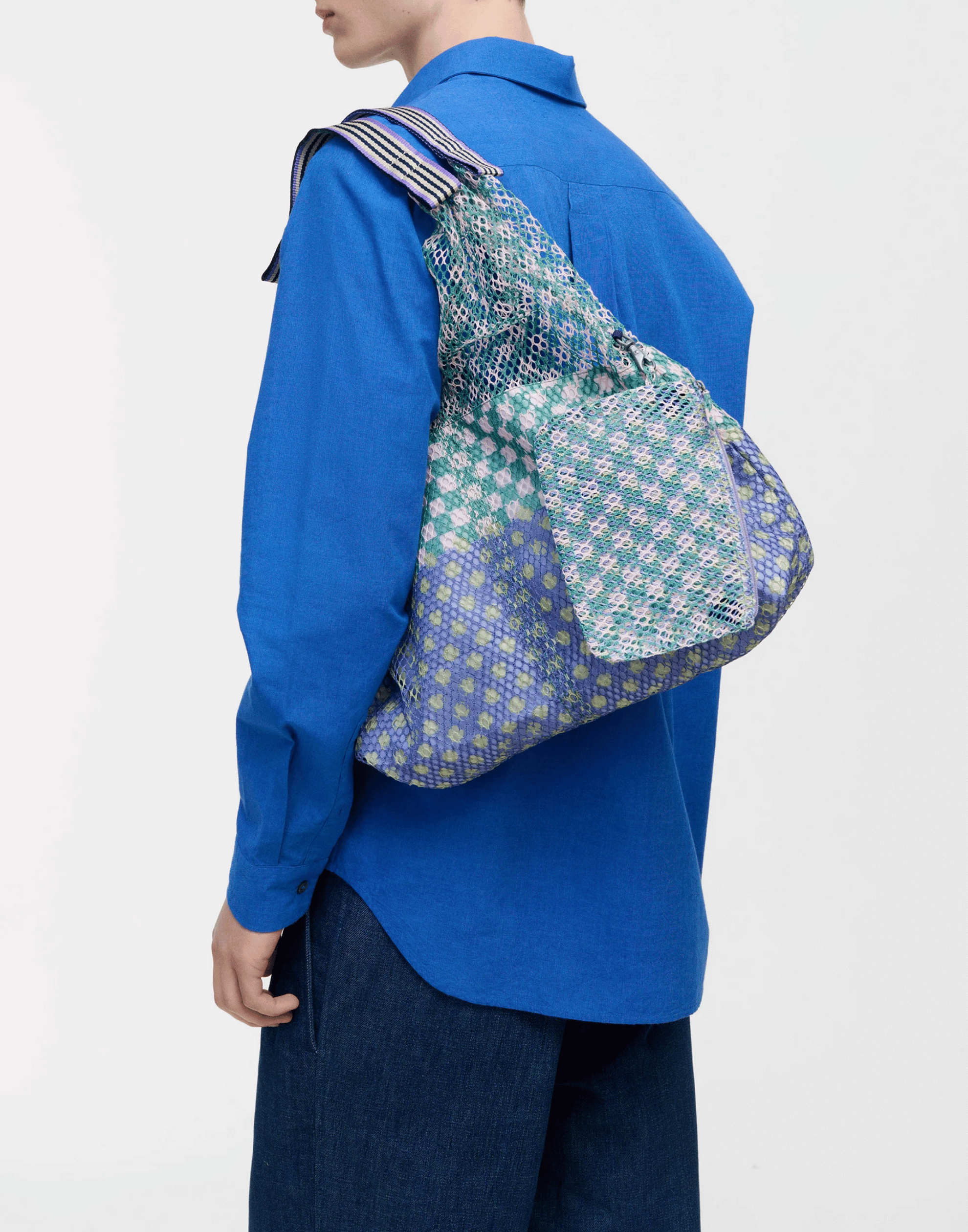 Jade Small Triangle Elziver Tote