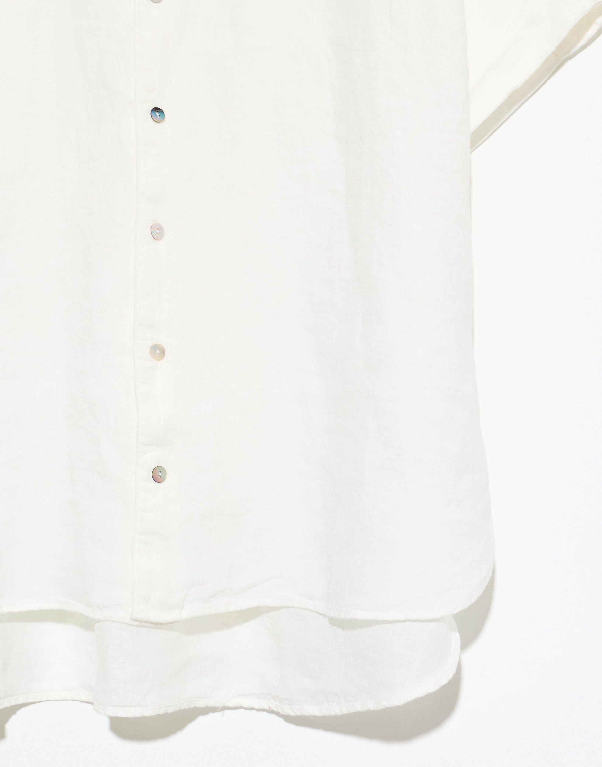 White Light Linen Pippi Blouse