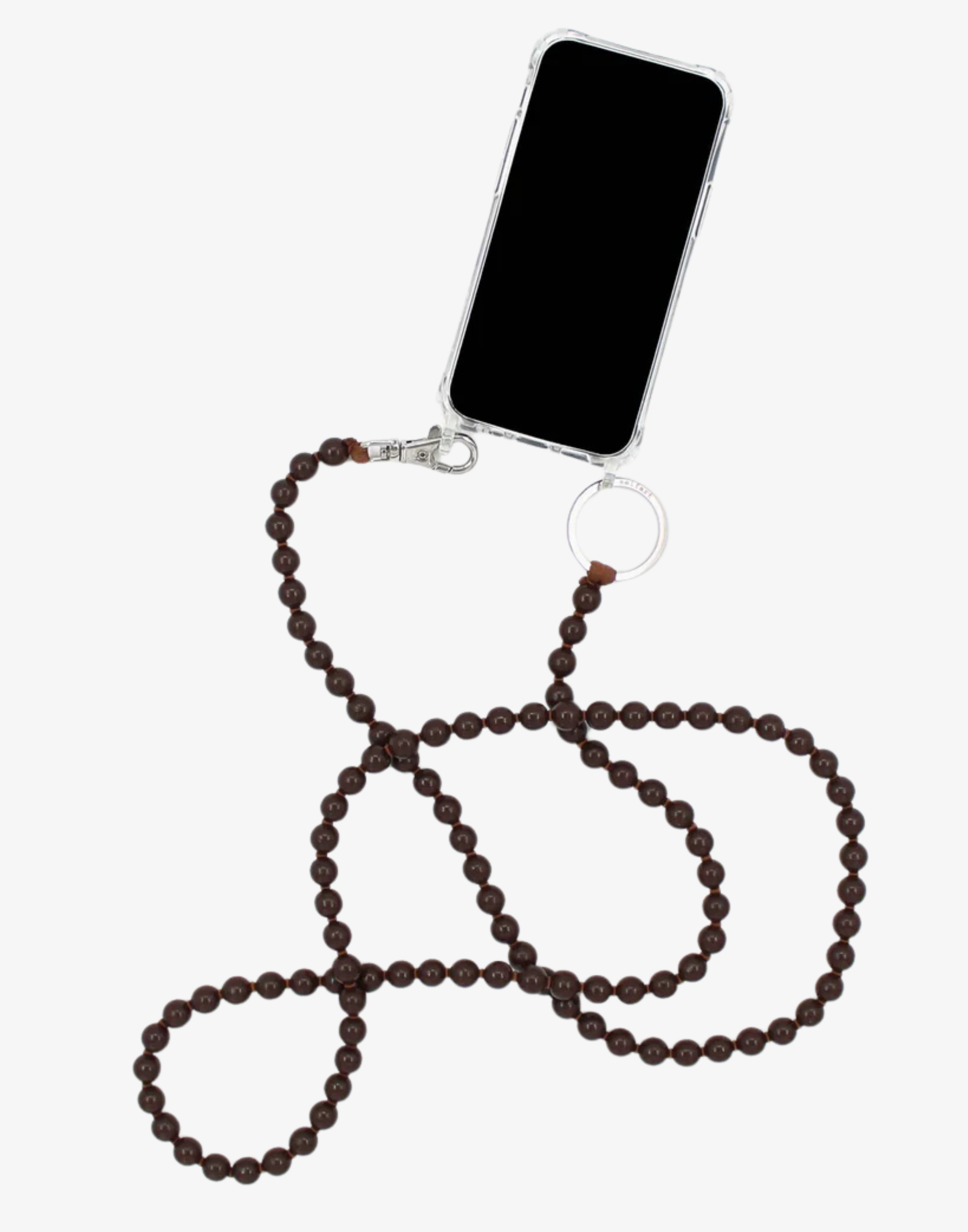 Brown Phone Necklace