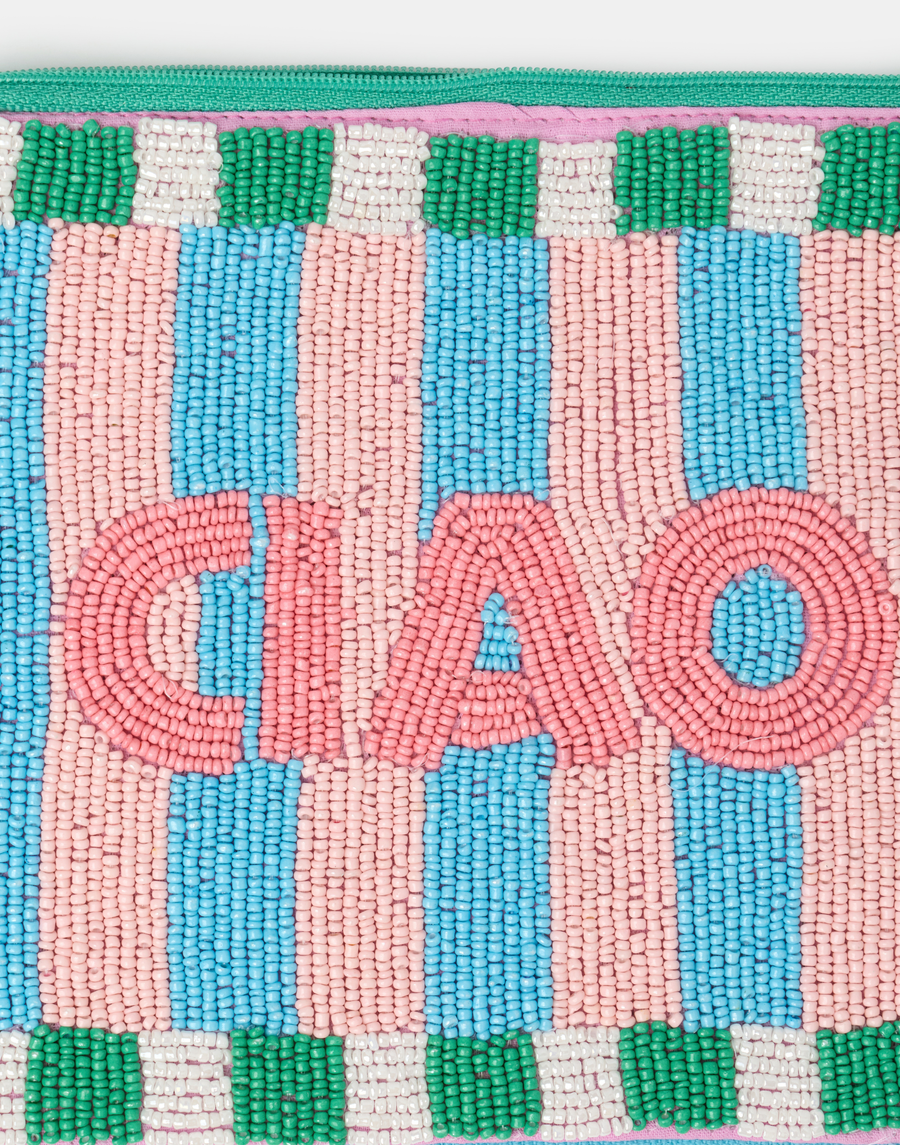 Beaded Ciao Pouch