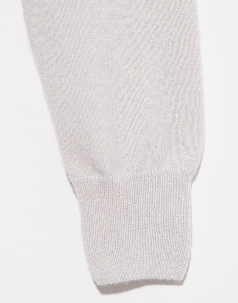 Snow Melt Grey Cashmere Moura Pullover