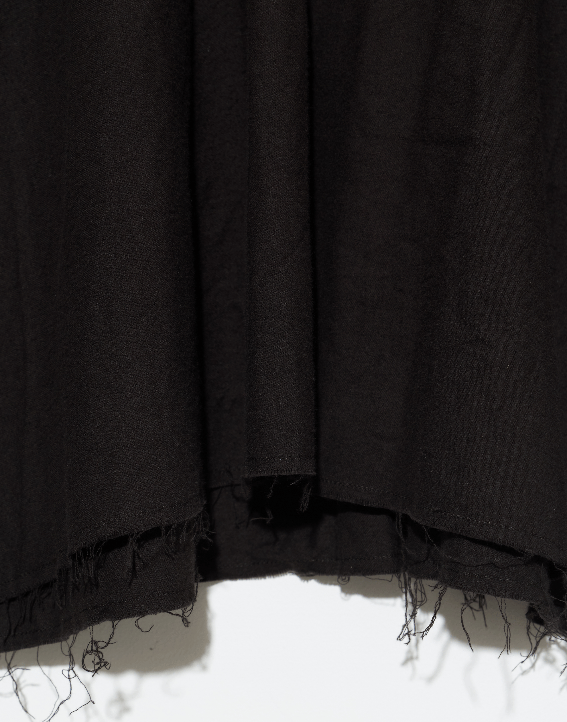 Bitter Chocolate Cotton Flannel Volume Top