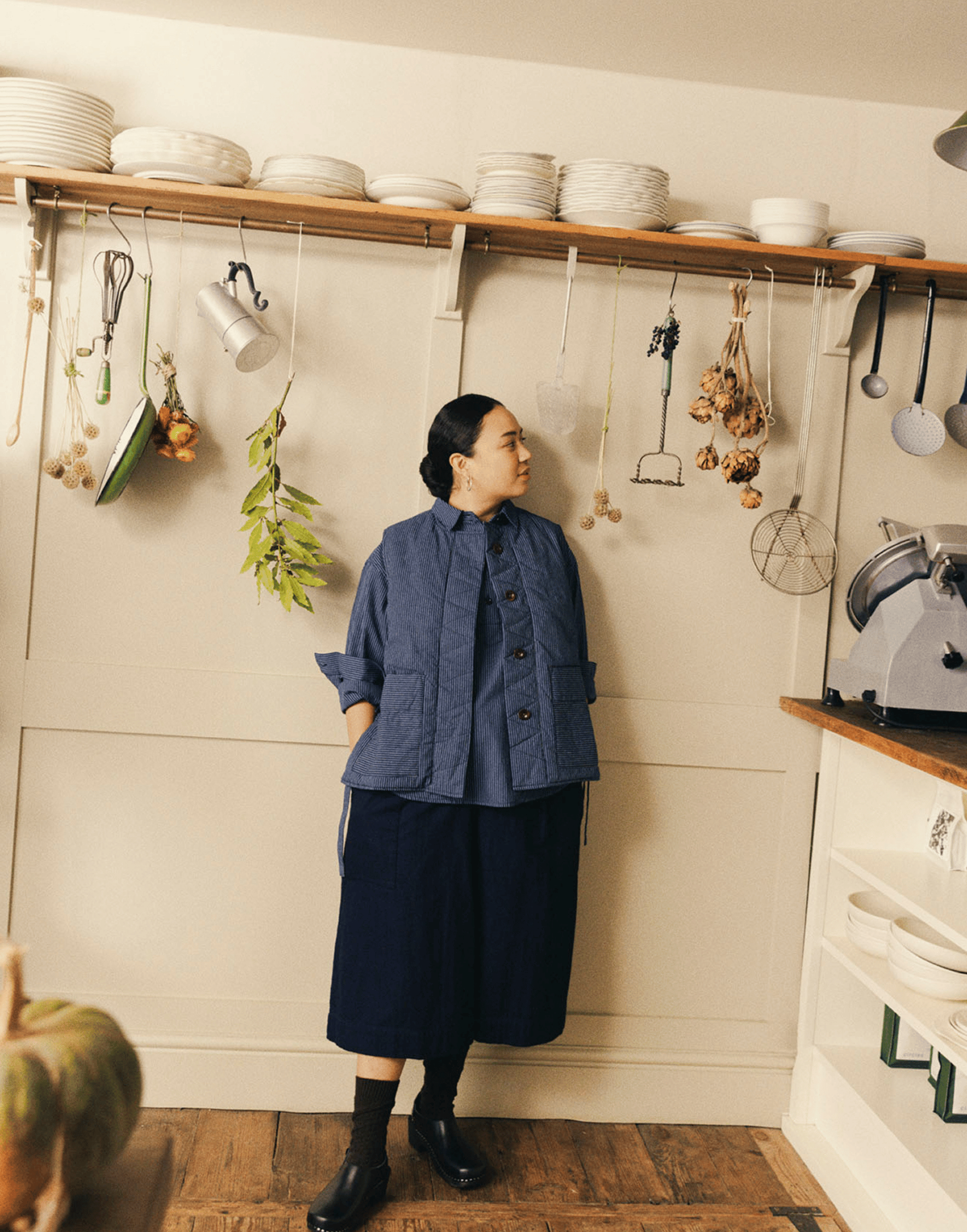 Japanese Indigo Denim Culottes