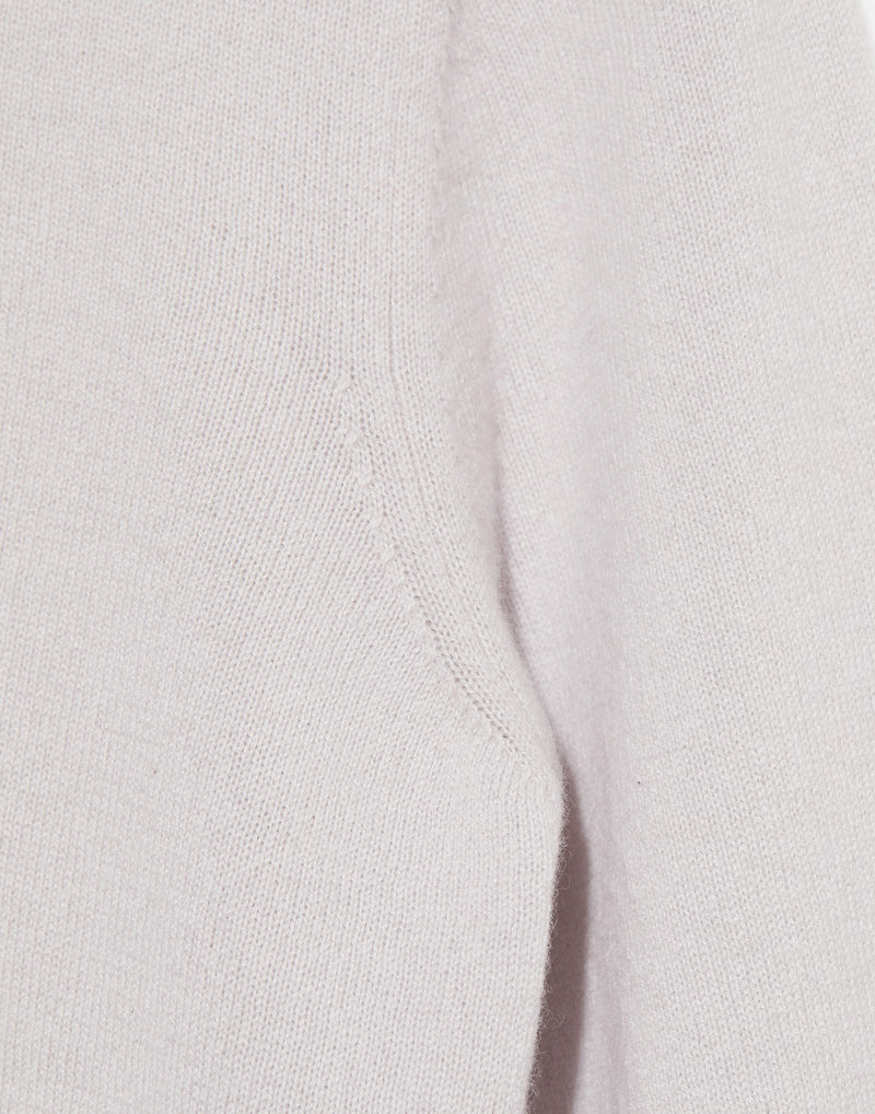 Snow Melt Grey Cashmere Moura Pullover