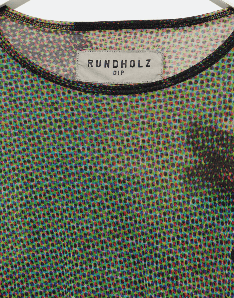 Bermuda Print Lyocell & Silk T-Shirt