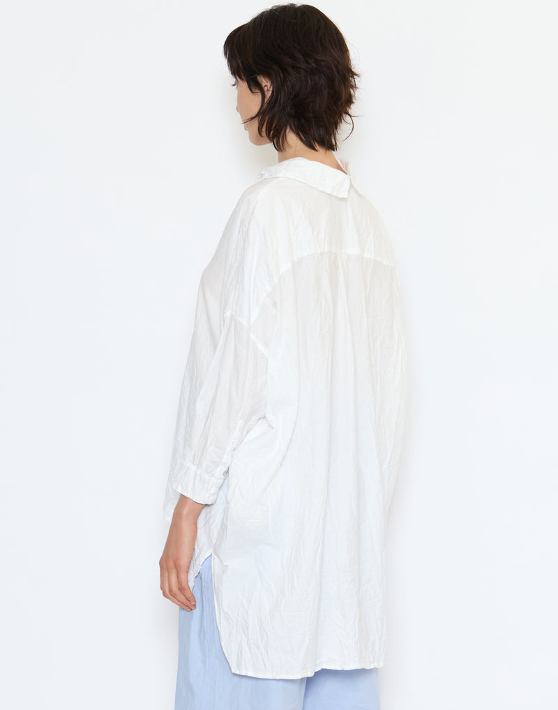 White Cotton More Lavata Top