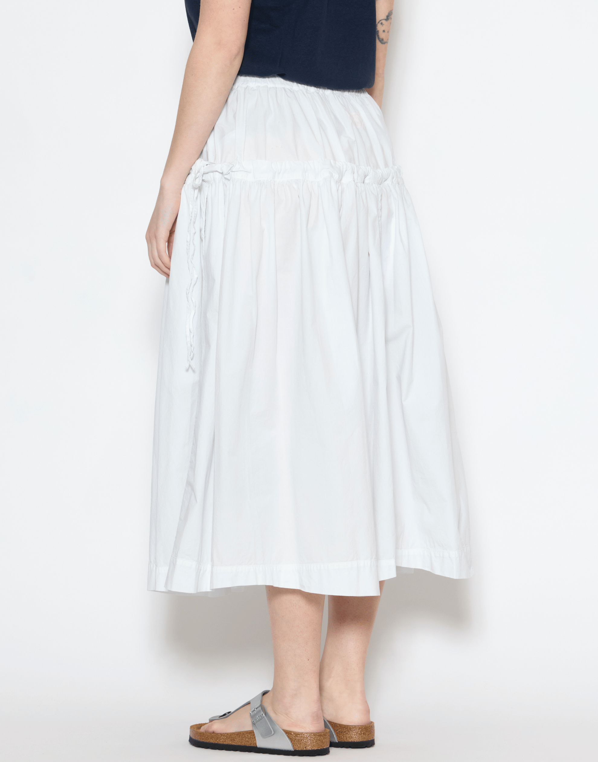 Ash Cotton Frou Frou Skirt